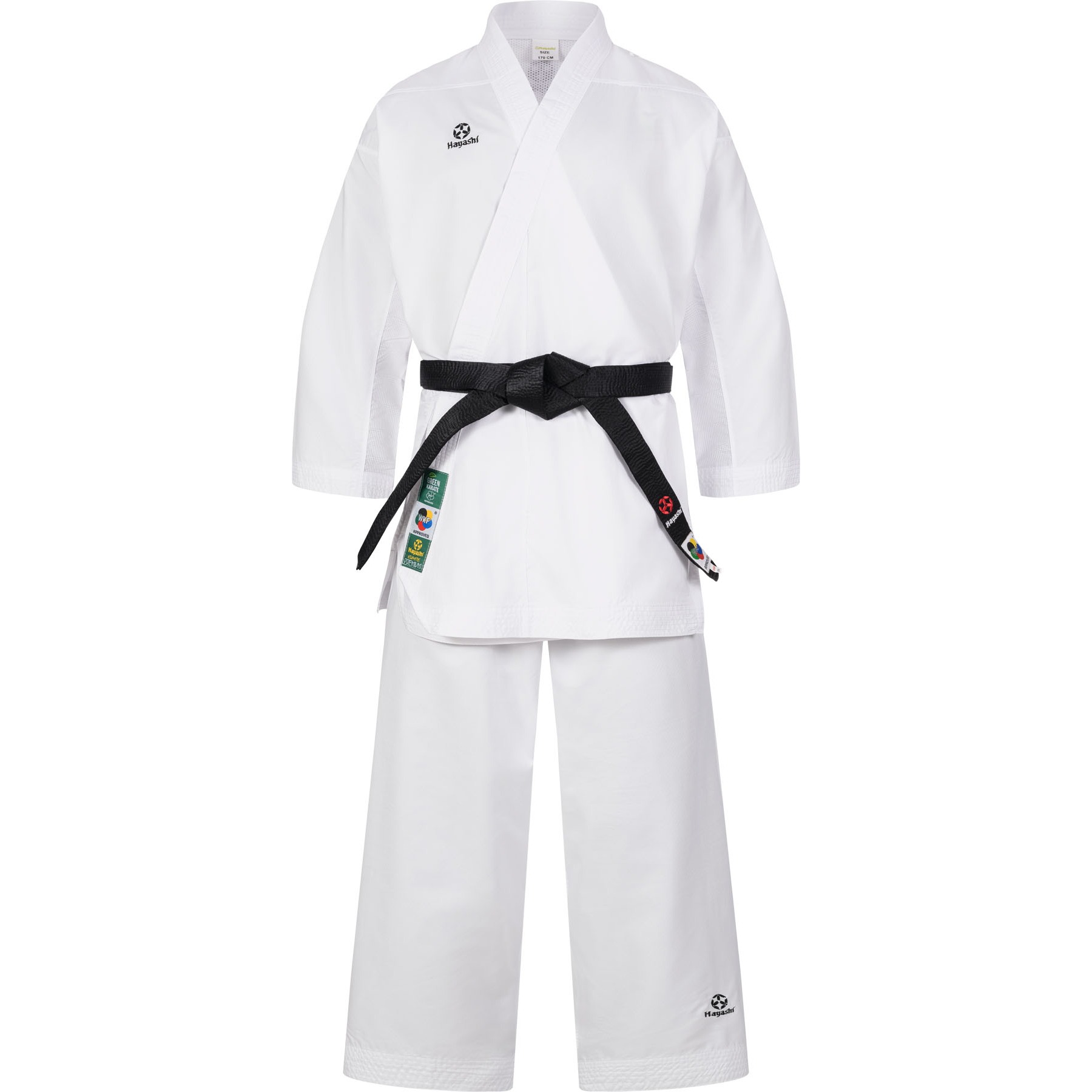 Hayashi Karatepak - Premium Kumite WKF Approved - Wit Hayashi Karatepak - Premium Kumite WKF Approved - Wit