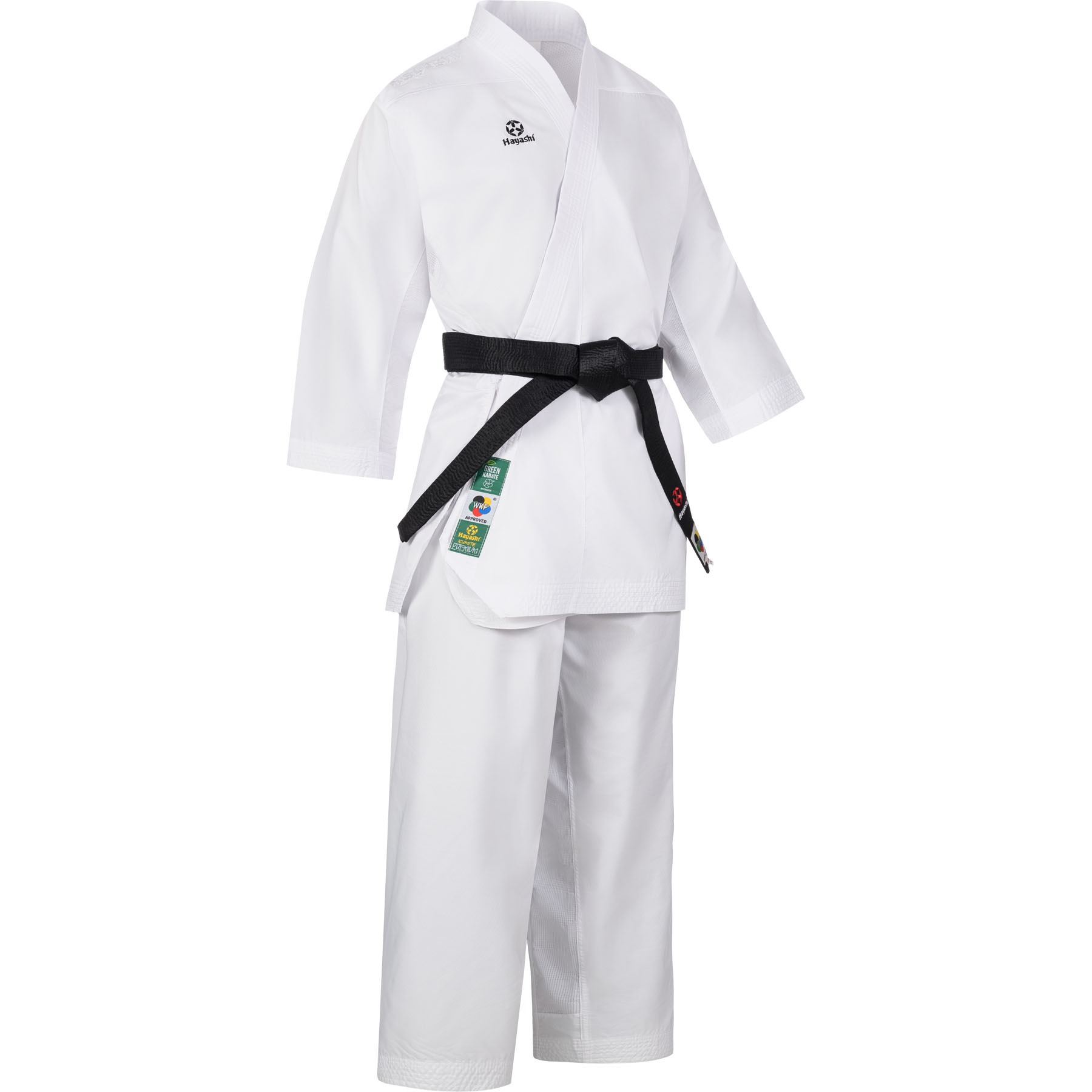 Hayashi Karatepak - Premium Kumite WKF Approved - Wit Hayashi Karatepak - Premium Kumite WKF Approved - Wit