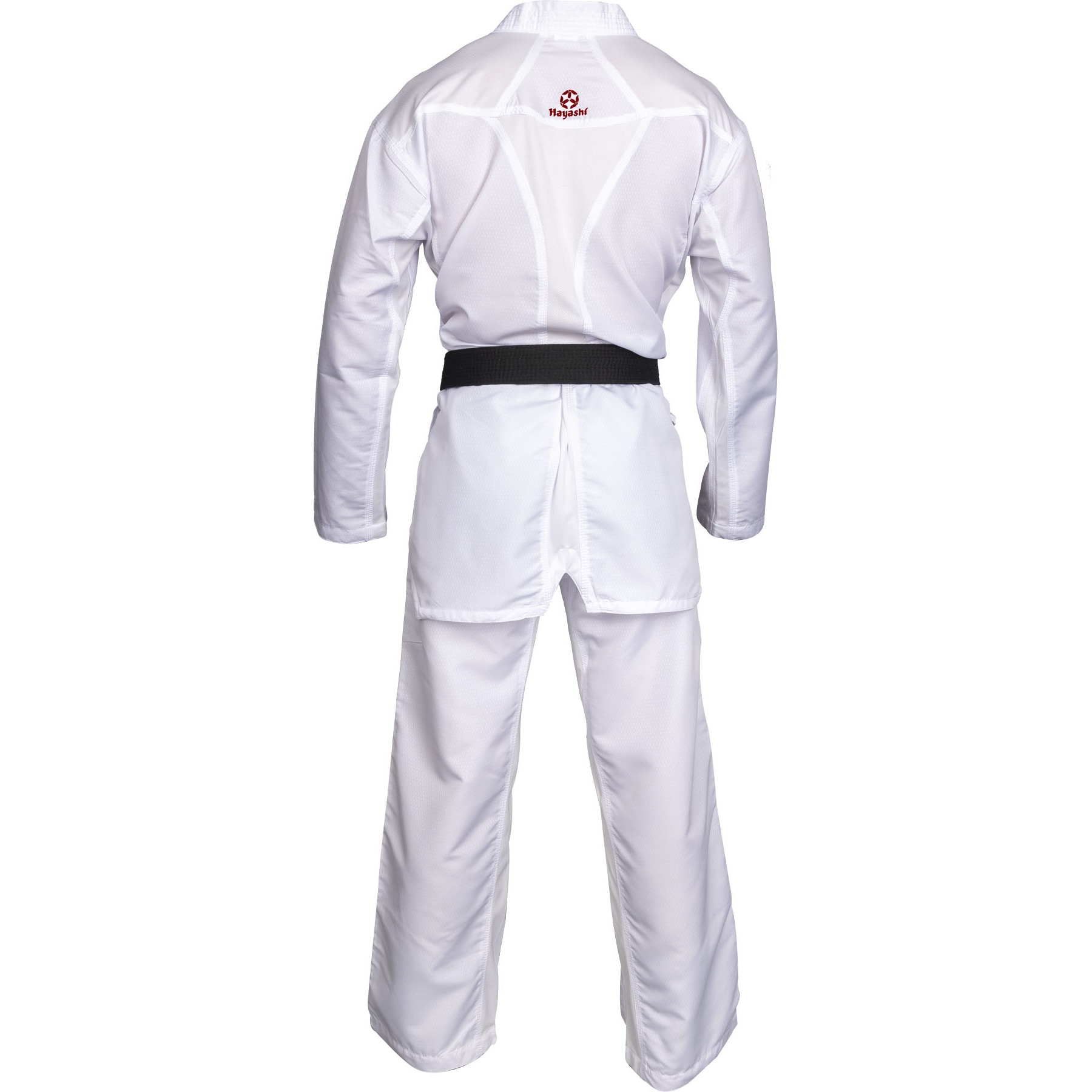 Hayashi Karatepak - Premium Kumite - Wit / Rood Hayashi Karatepak - Premium Kumite - Wit / Rood