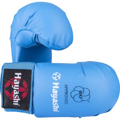 Hayashi Karate handschoenen - TSUKI WKF Approved - Blauw Hayashi Karate handschoenen - TSUKI WKF Approved - Blauw
