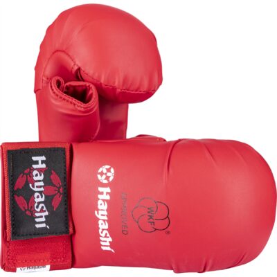 Hayashi Karate handschoenen - TSUKI WKF Approved - Rood