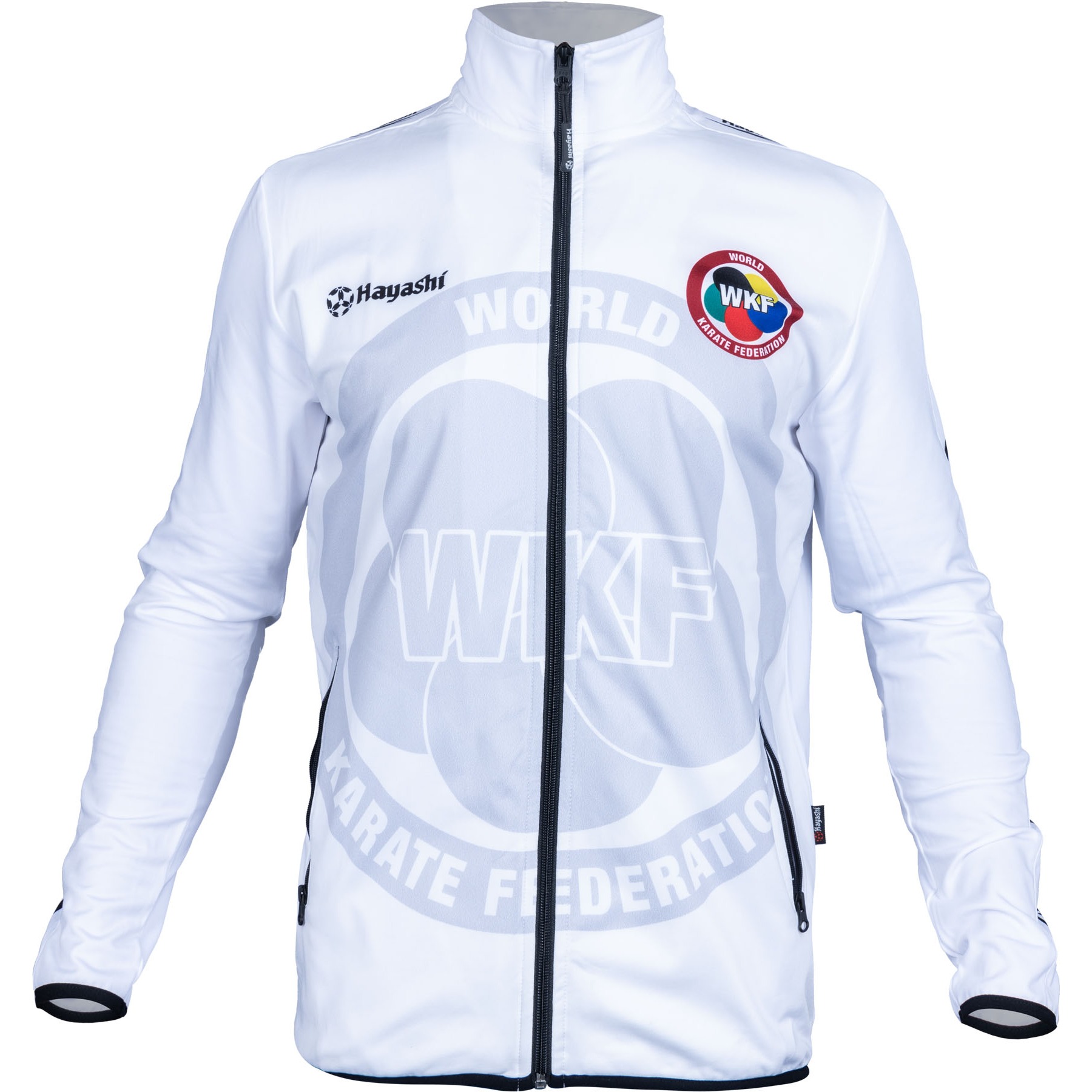 Hayashi Trainingsjas - WKF Zeal - Wit Hayashi Trainingsjas - WKF Zeal - Wit