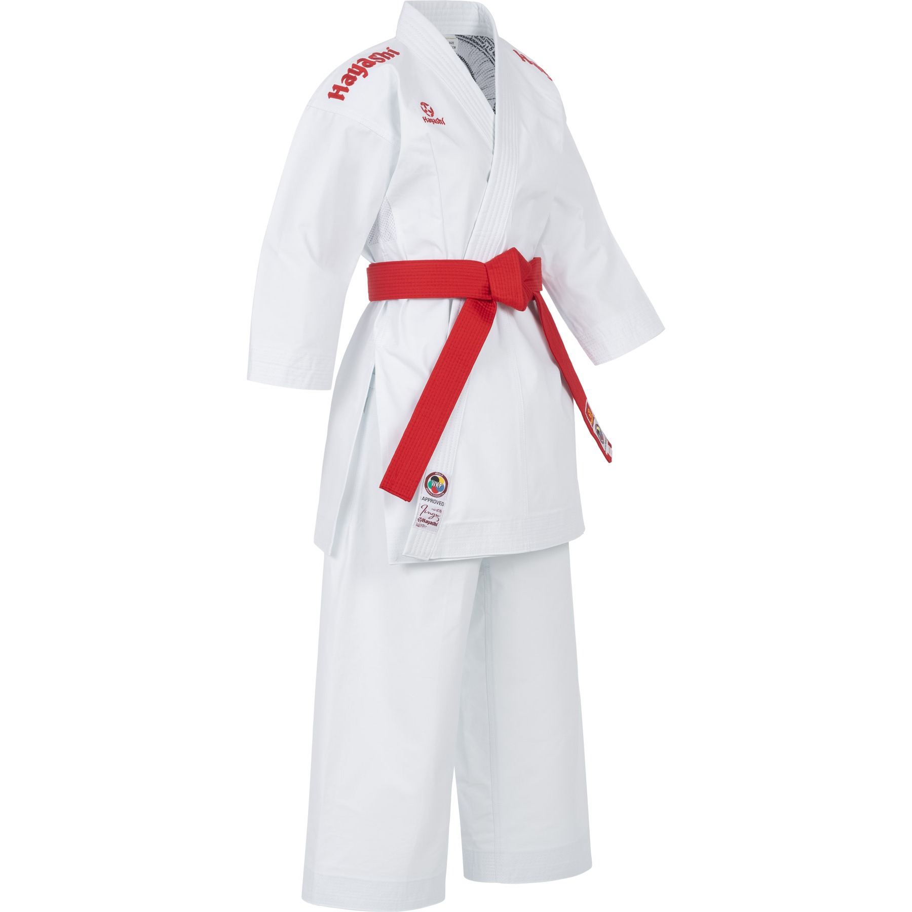 Hayashi Karatepak - Jingu - Wit / Rood Hayashi Karatepak - Jingu - Wit / Rood
