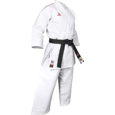 Hayashi Karatepak - Katamori WKF Approved - Wit Hayashi Karatepak - Katamori WKF Approved - Wit