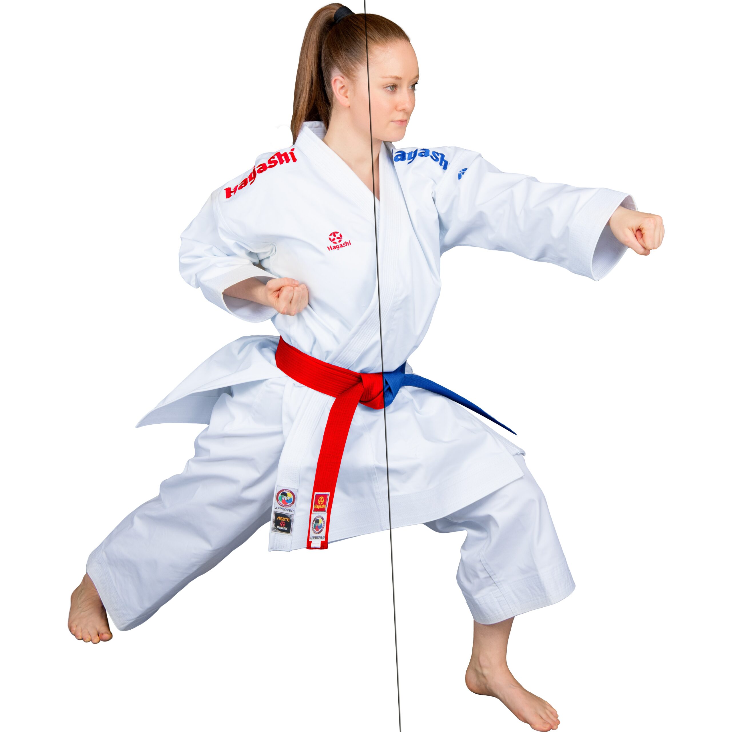 Hayashi Karatepak - Migoto - Wit Hayashi Karatepak - Migoto - Wit