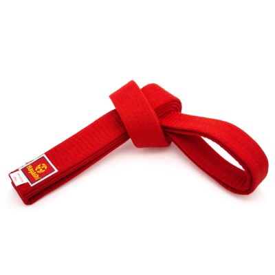 Hayashi Budoband - Band voor Judo, Karate en Taekwondo - Rood