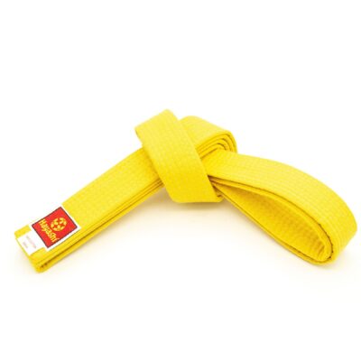 Hayashi Budoband - Band voor Judo, Karate en Taekwondo - Geel Hayashi Budoband - Band voor Judo, Karate en Taekwondo - Geel