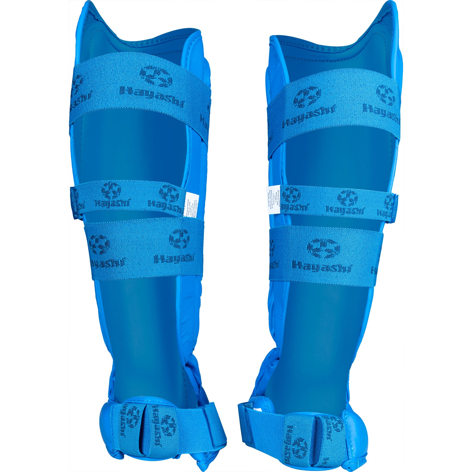 Hayashi Scheen- en wreefbeschermer - WKF Approved - Blauw Hayashi Scheen- en wreefbeschermer - WKF Approved - Blauw