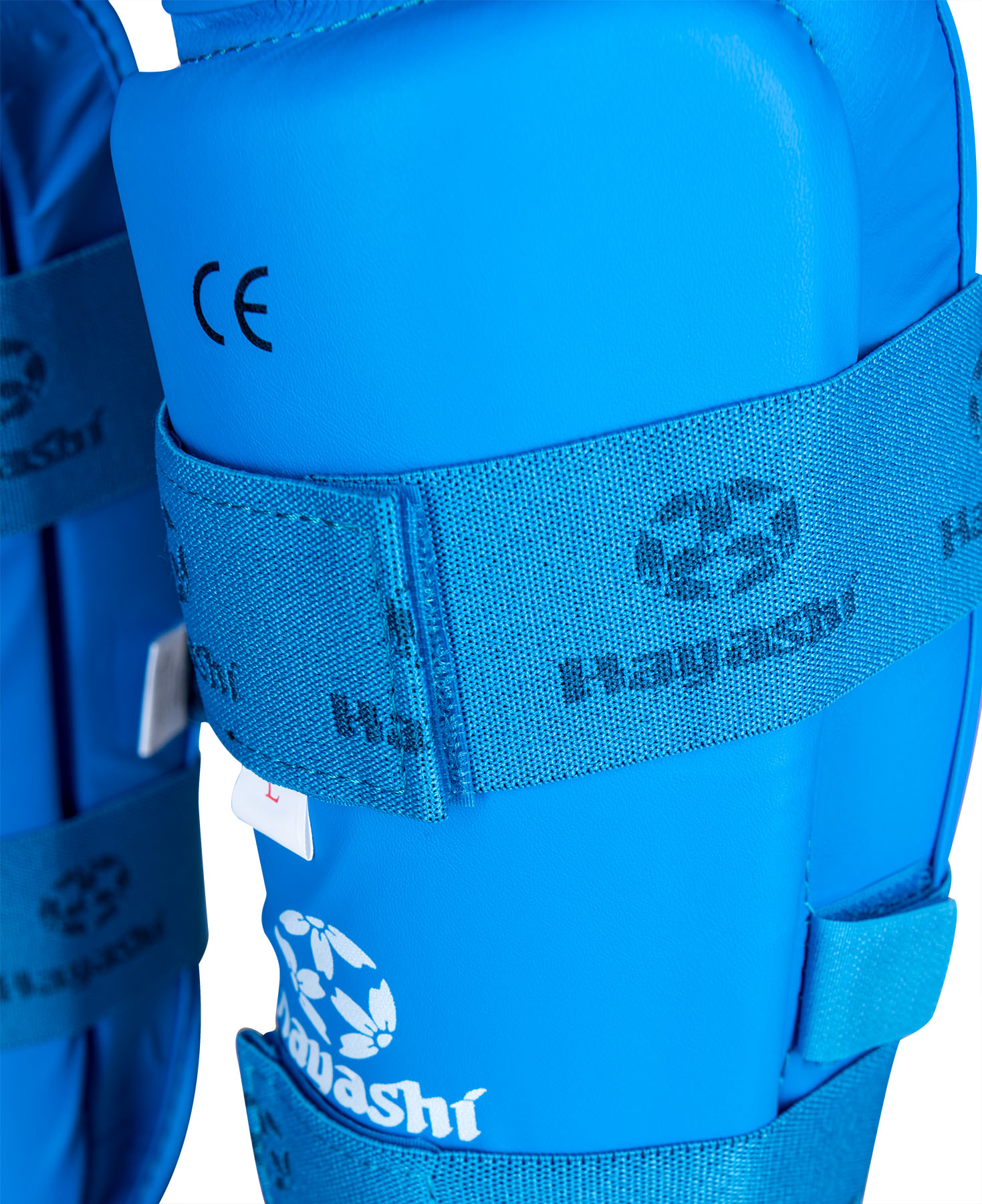 Hayashi Scheen- en wreefbeschermer - WKF Approved - Blauw Hayashi Scheen- en wreefbeschermer - WKF Approved - Blauw
