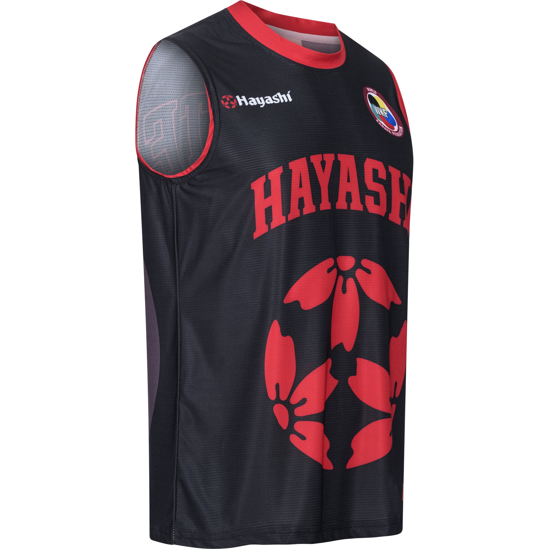 Hayashi Tank top - WKF Sports - Zwart Hayashi Tank top - WKF Sports - Zwart