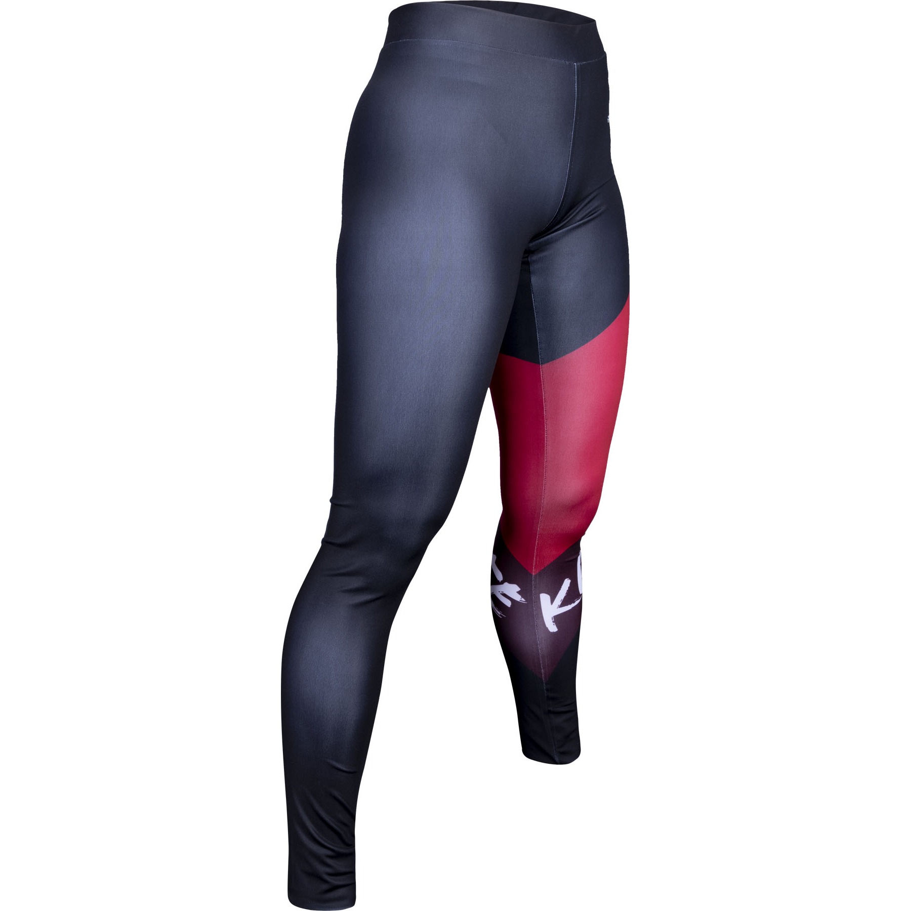 Hayashi Sportleggings - WKF Vista - Zwart / Rood Hayashi Sportleggings - WKF Vista - Zwart / Rood