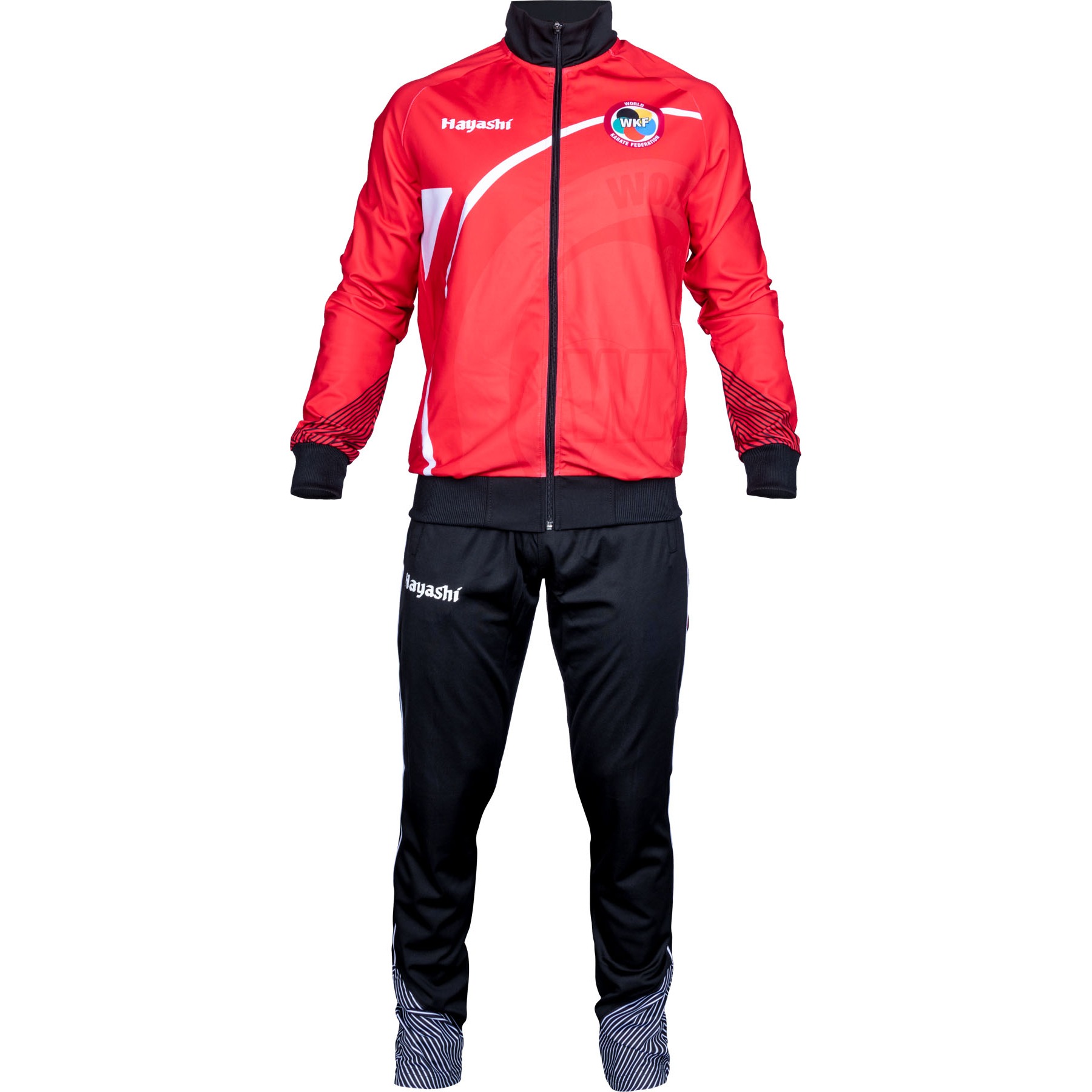 Hayashi Trainingspak - Yorokobi - Zwart / Rood Hayashi Trainingspak - Yorokobi - Zwart / Rood