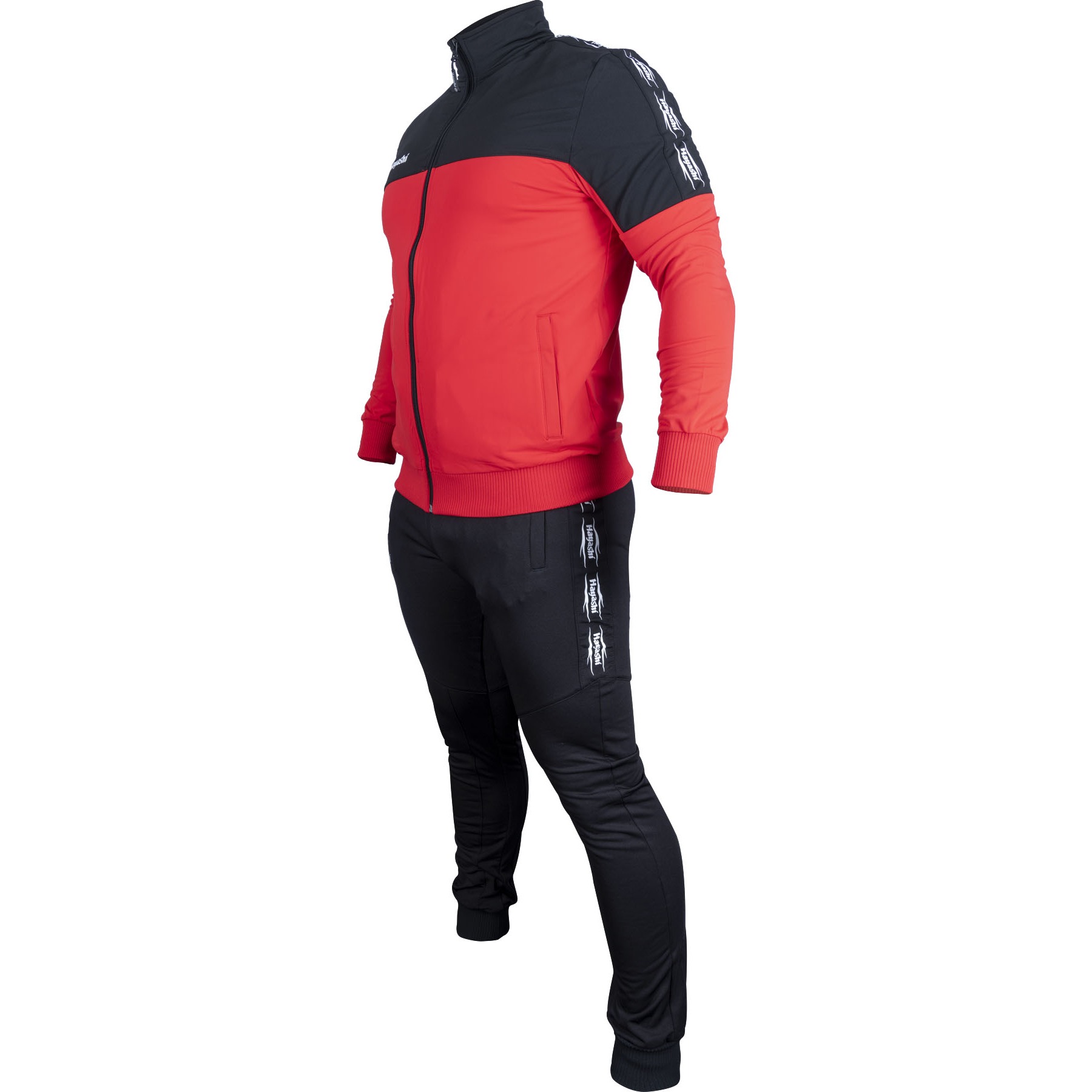 Hayashi Trainingspak - Bounce - Zwart / Rood Hayashi Trainingspak - Bounce - Zwart / Rood