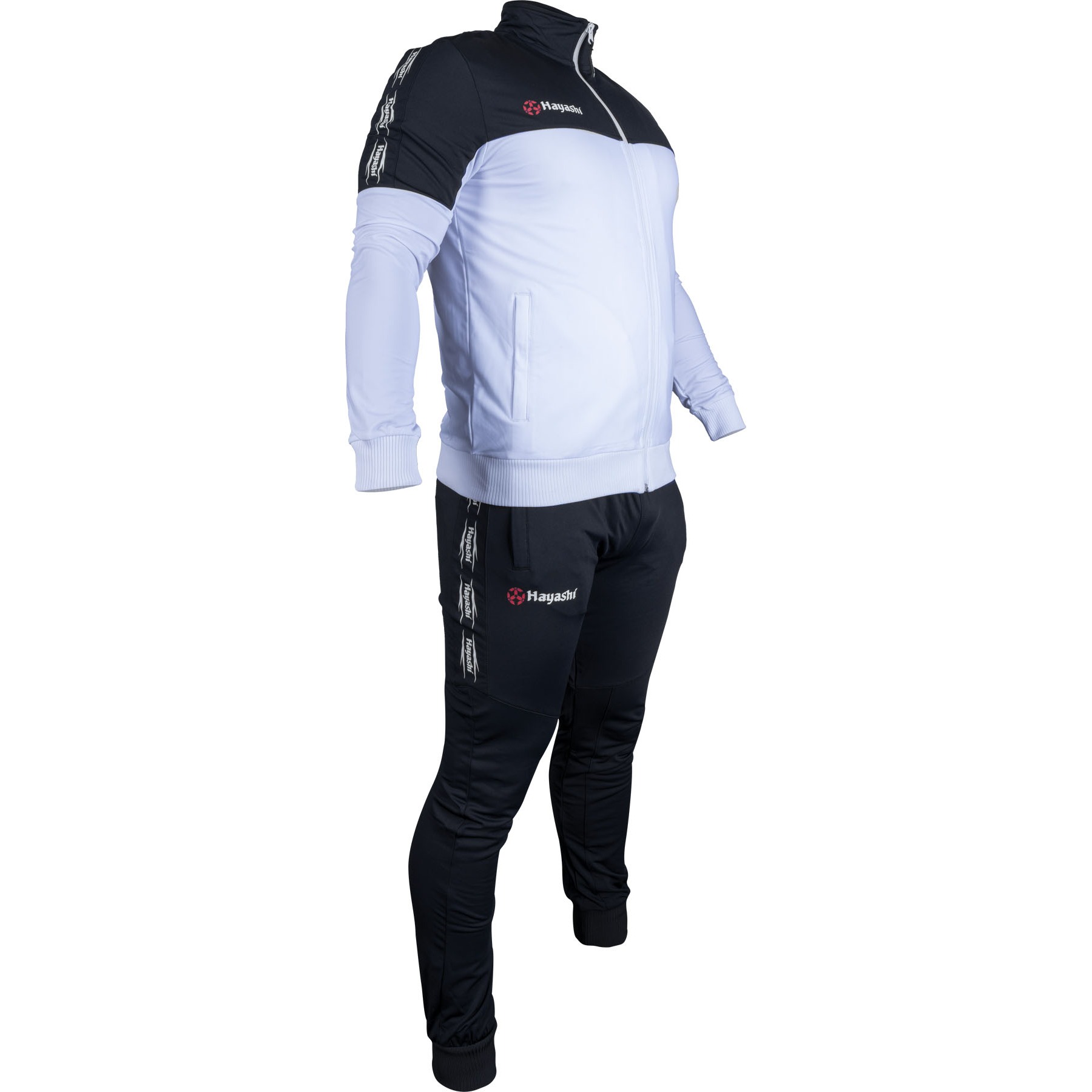 Hayashi Trainingspak - Bounce - Zwart / Wit Hayashi Trainingspak - Bounce - Zwart / Wit