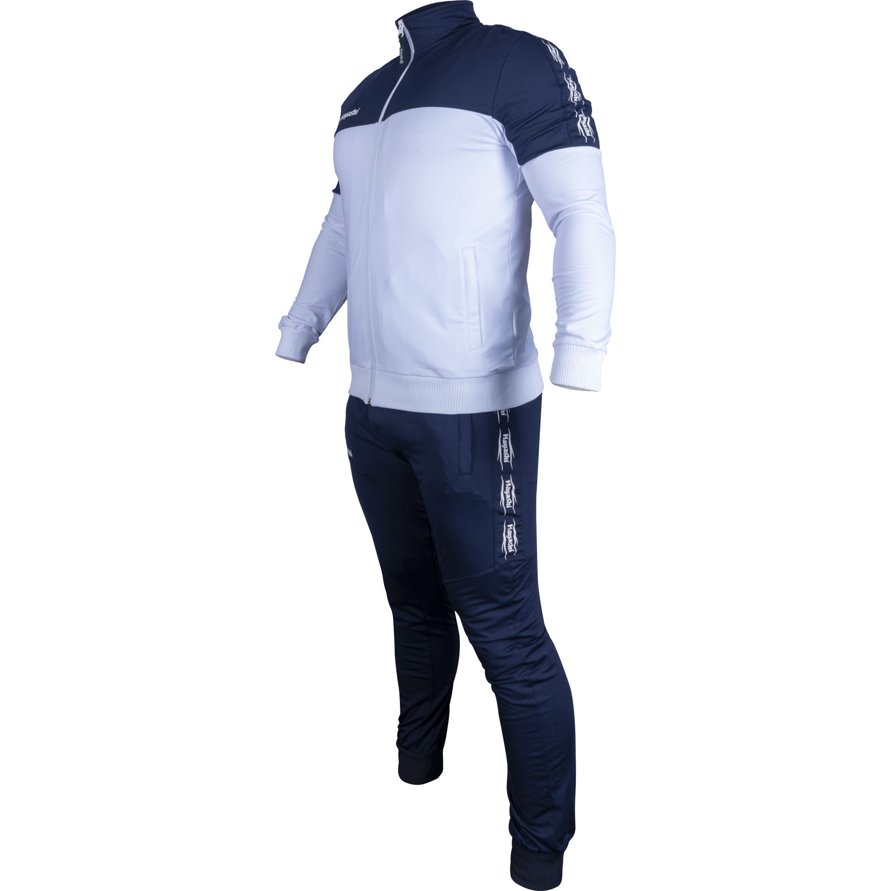Hayashi Trainingspak - Bounce - Blauw / Wit Hayashi Trainingspak - Bounce - Blauw / Wit