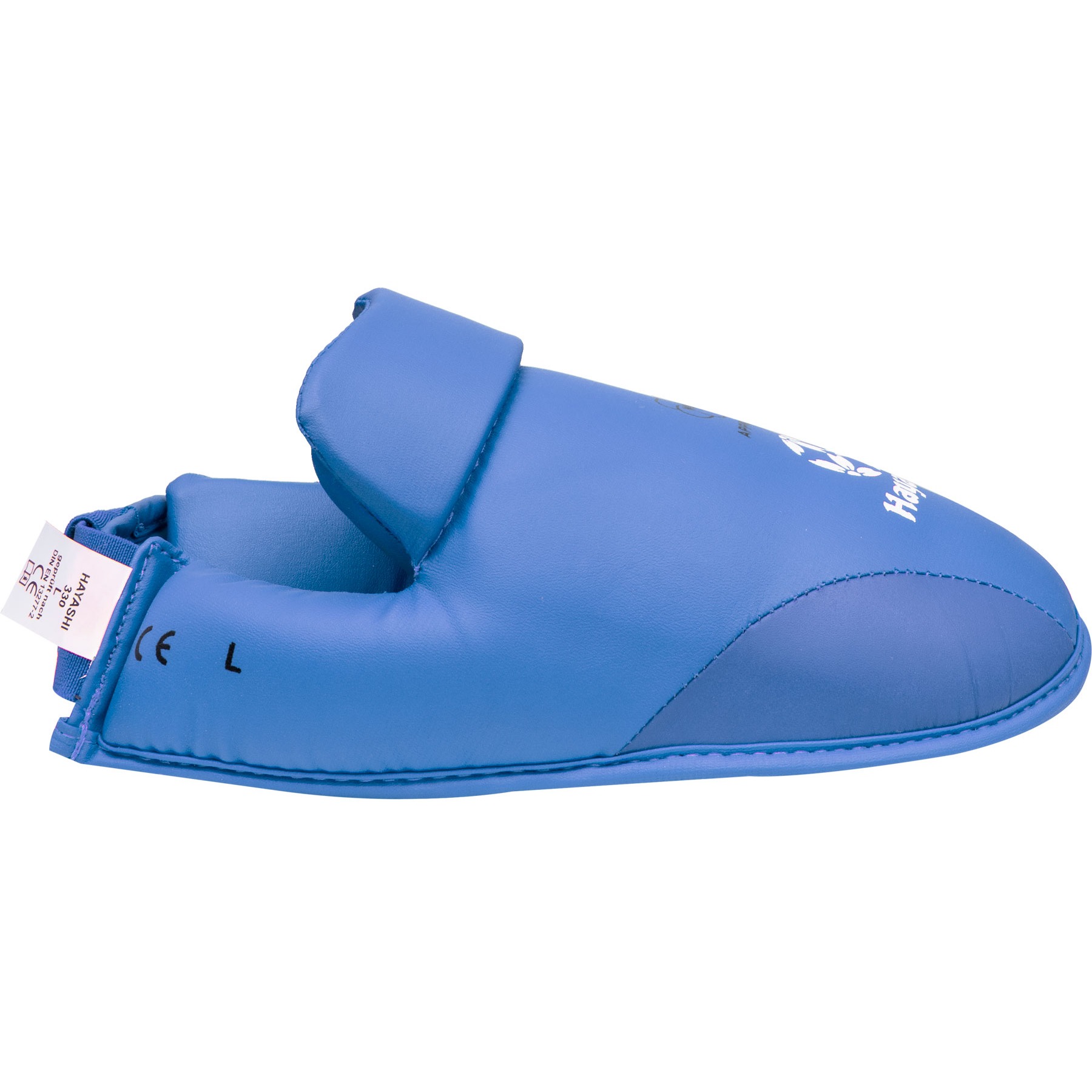 Hayashi Karate voetbeschermer - Kicks for Karate WKF Approved - Blauw Hayashi Karate voetbeschermer - Kicks for Karate WKF Approved - Blauw