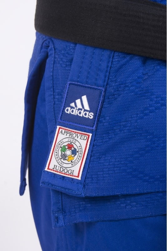 Adidas Judopak - Champion Slimfit IJF - Blauw (ADIJIJFS-B) Adidas Judopak - Champion Slimfit IJF - Blauw (ADIJIJFS-B)