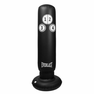 Everlast Bokszak - inflatable punching bag - Zwart