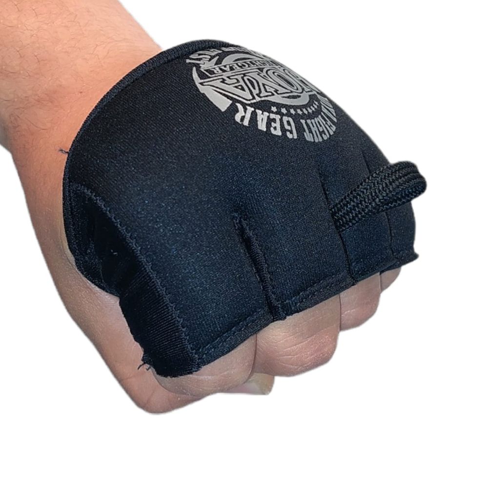 Joya Gel Knuckle Protectors Zwart Zilver Joya Gel Knuckle Protectors Zwart Zilver