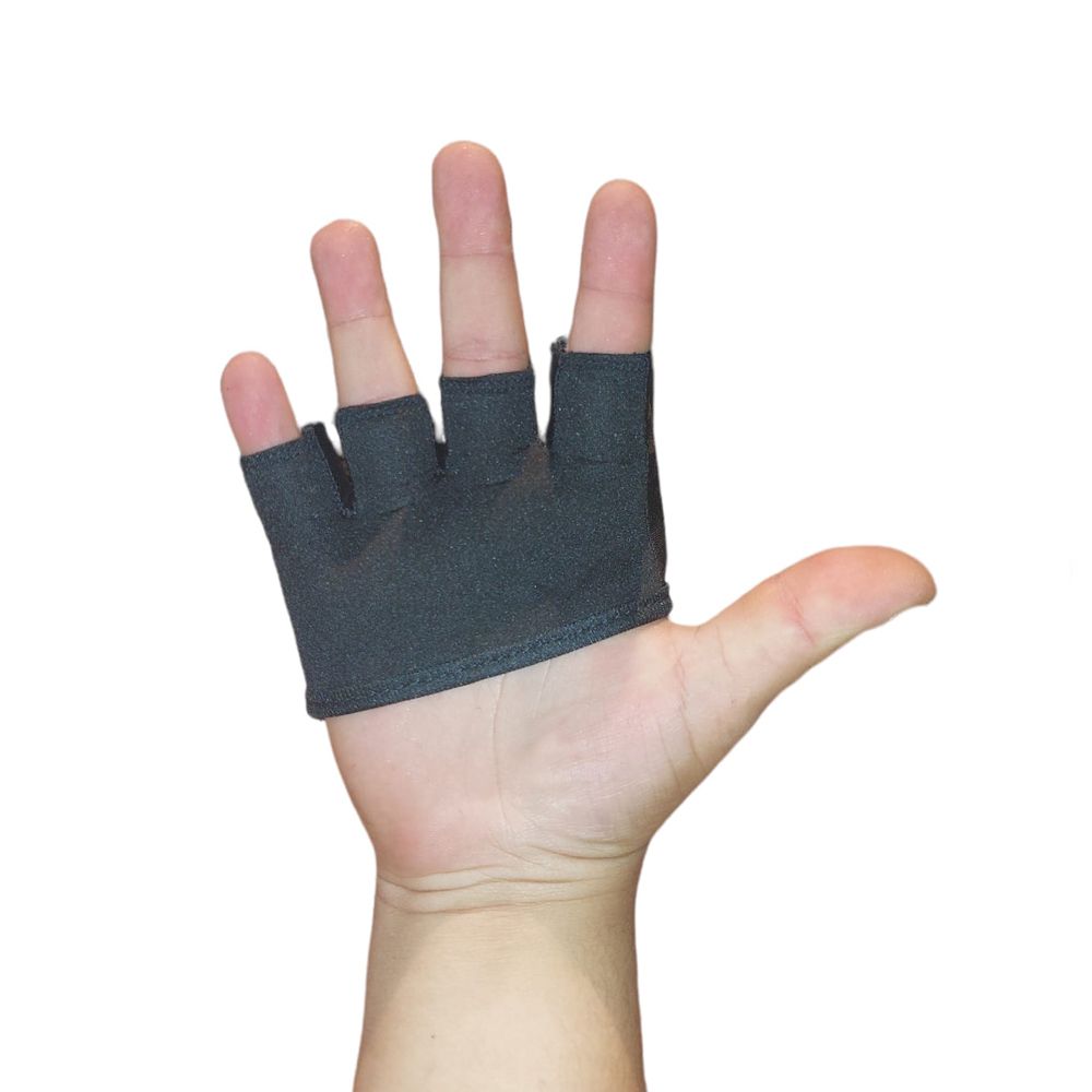 Joya Gel Knuckle Protectors Zwart Zilver Joya Gel Knuckle Protectors Zwart Zilver