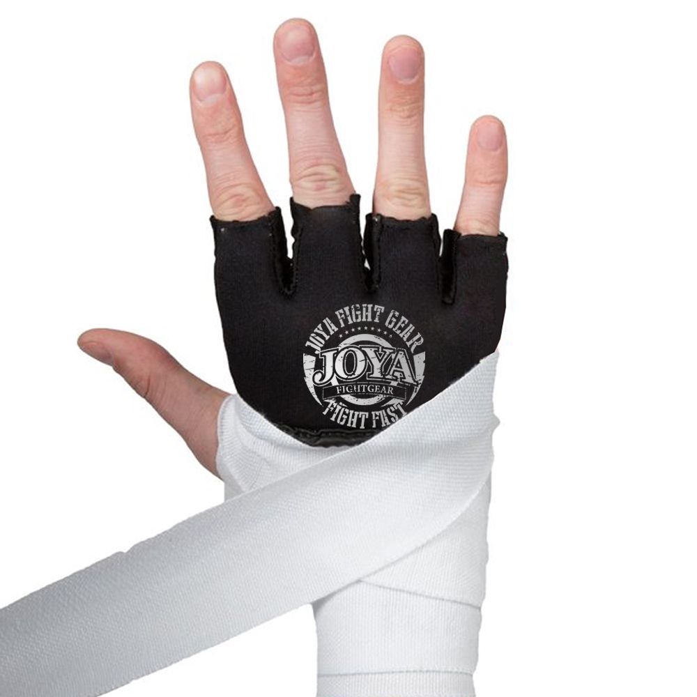 Joya Gel Knuckle Protectors Zwart Zilver Joya Gel Knuckle Protectors Zwart Zilver