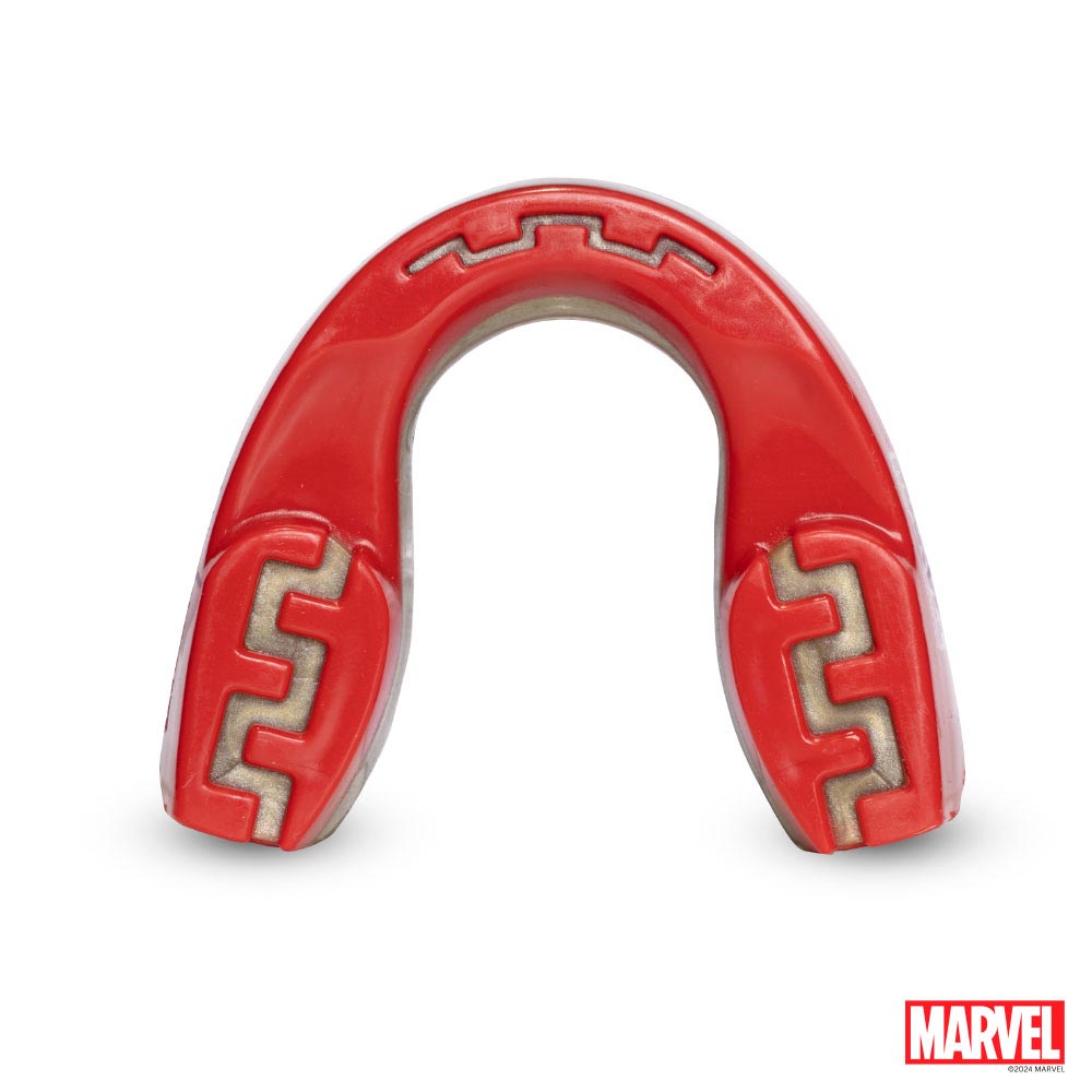 SAFEJAWZ Gebitsbeschermer - Extro Marvel Iron Man - Rood / Goud - Afbeelding 3