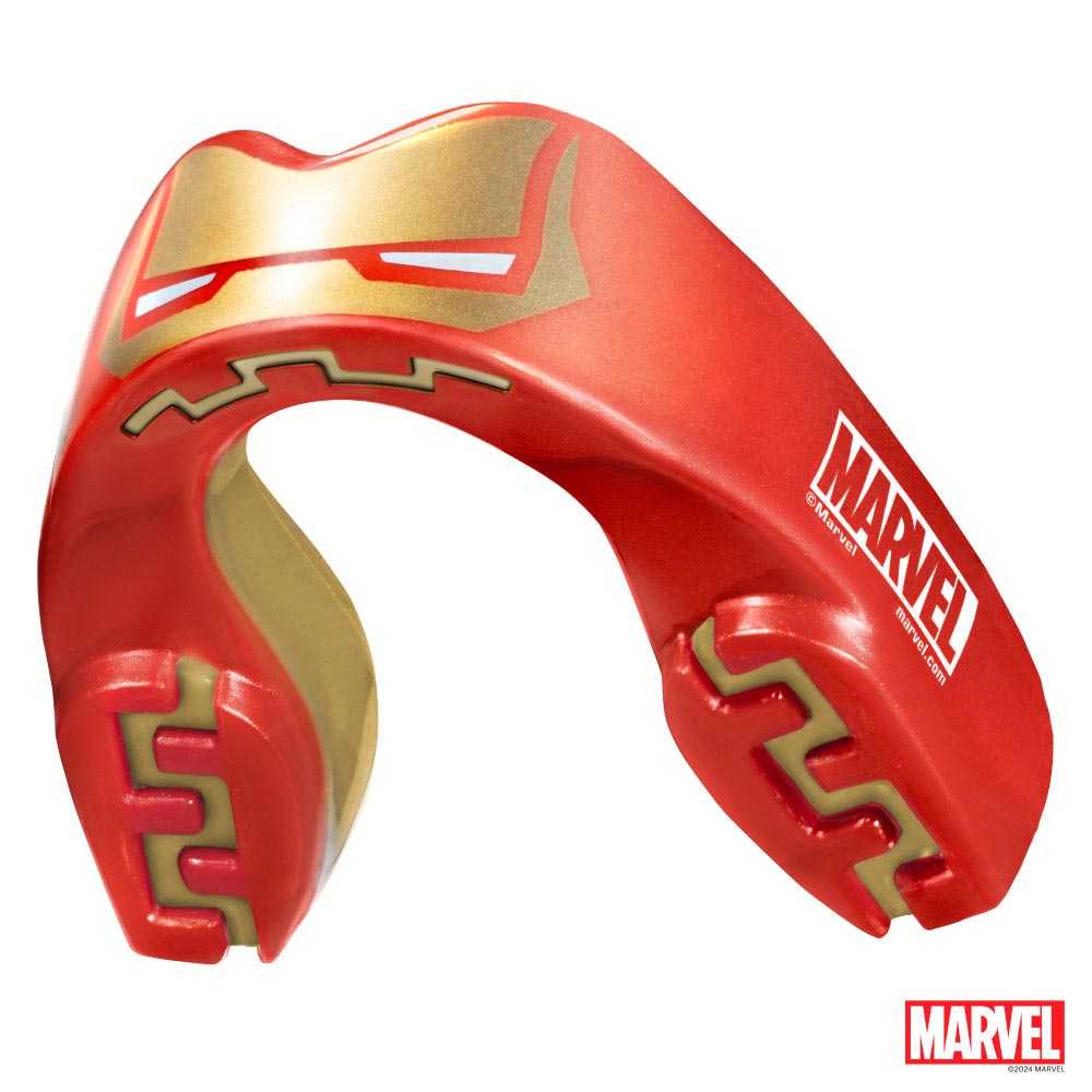 SAFEJAWZ Gebitsbeschermer - Extro Marvel Deadpool - Rood / Zwart SAFEJAWZ Gebitsbeschermer - Extro Marvel Deadpool - Rood / Zwart