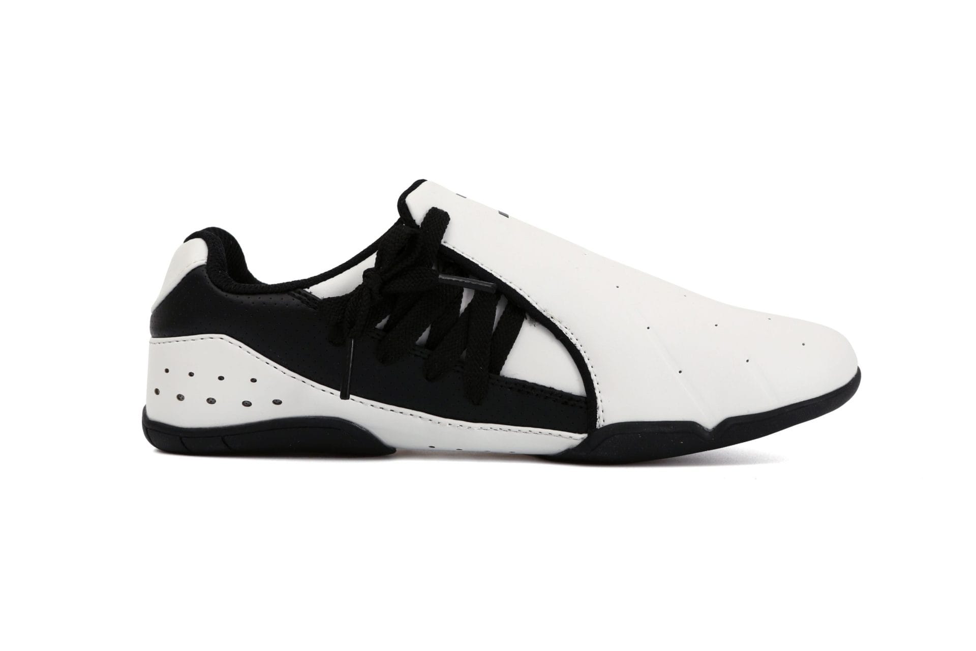 JCalicu Taekwondoschoen - Kicks III - wit met zwarte zool (JC-9001) - Afbeelding 2