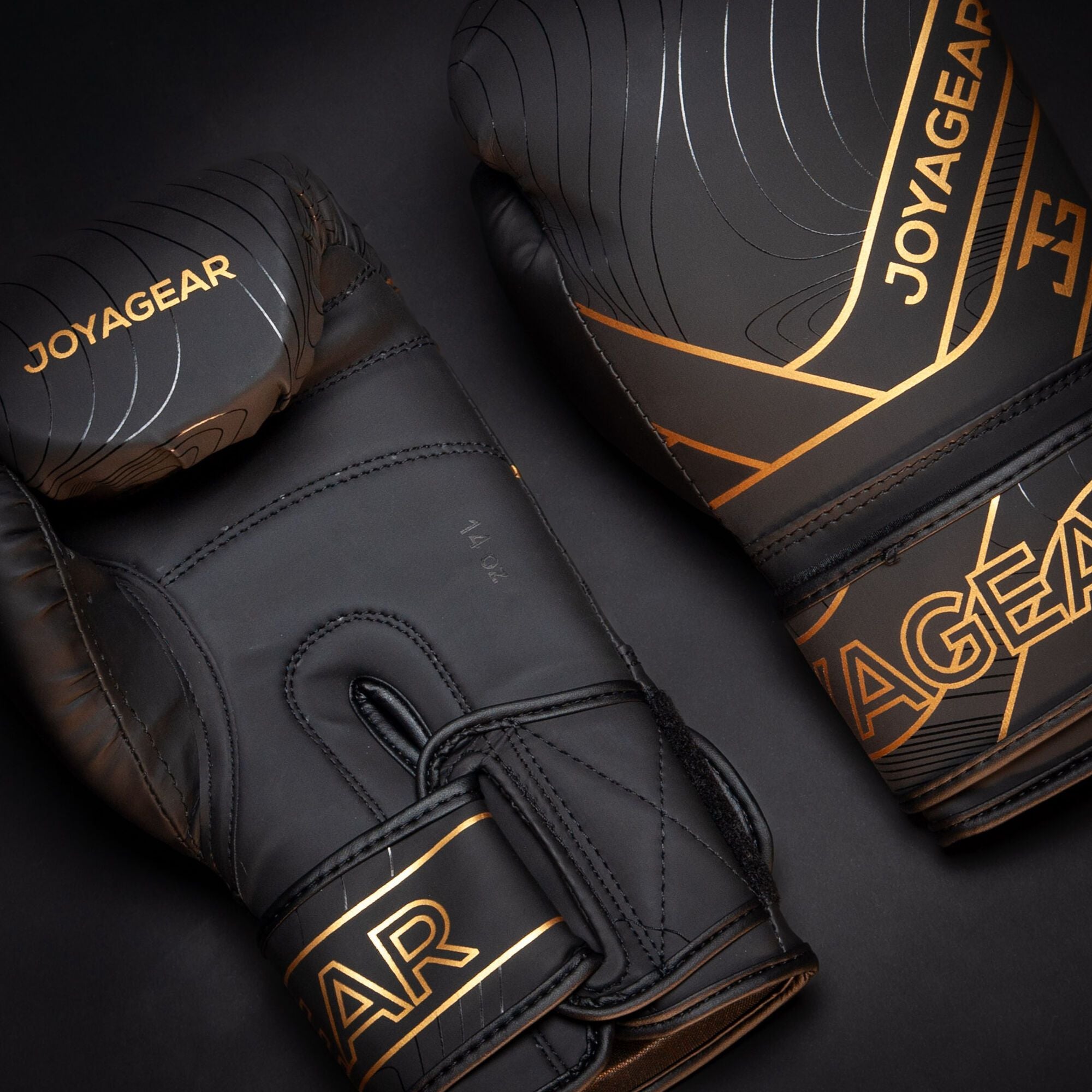 Joya Essential Bokshandschoenen Zwart Goud Joya Essential Bokshandschoenen Zwart Goud