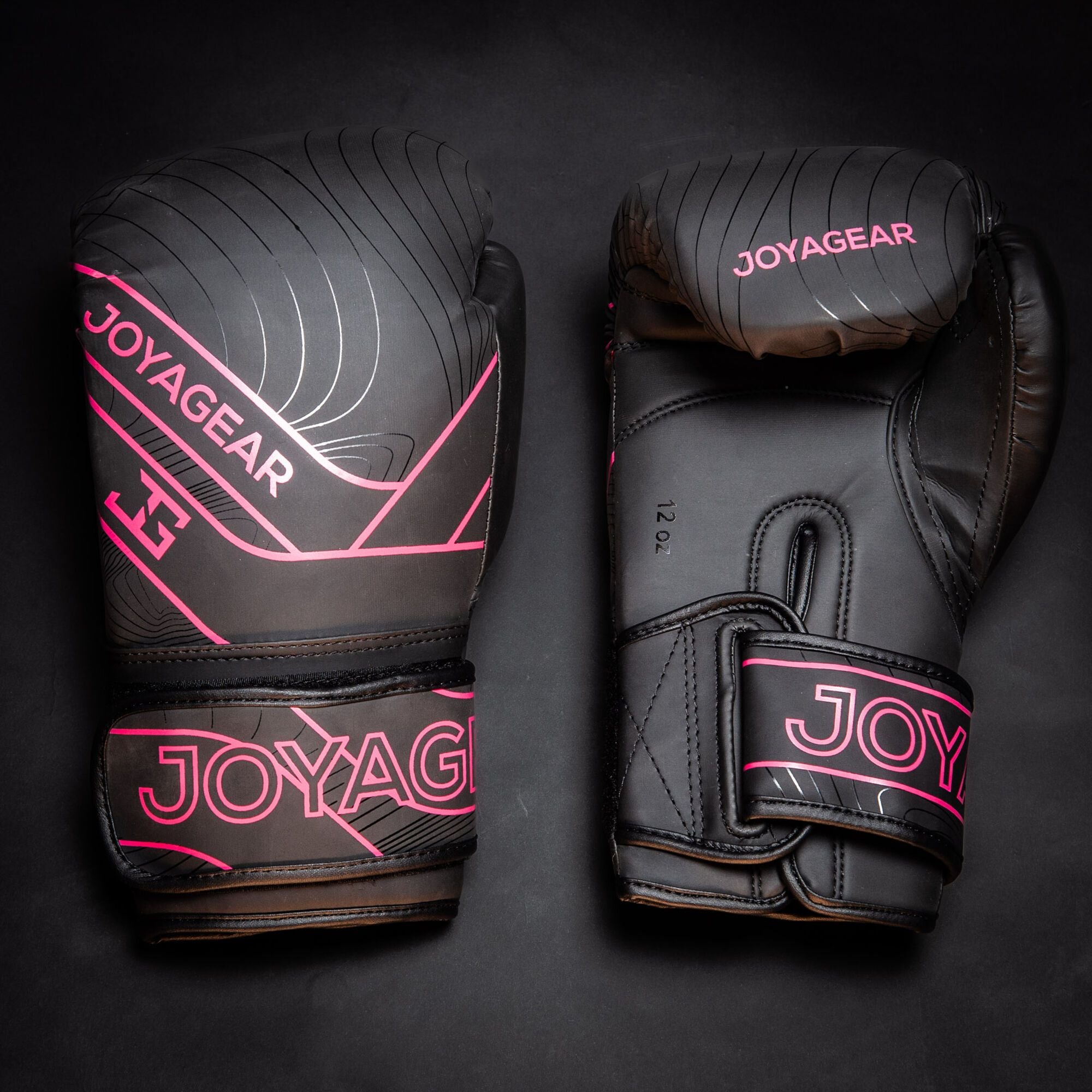 Joya Essential Bokshandschoenen Zwart Roze Joya Essential Bokshandschoenen Zwart Roze