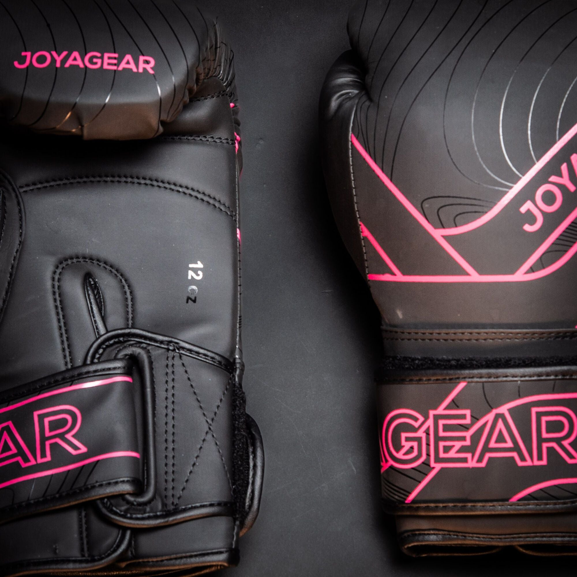 Joya Essential Bokshandschoenen Zwart Roze Joya Essential Bokshandschoenen Zwart Roze