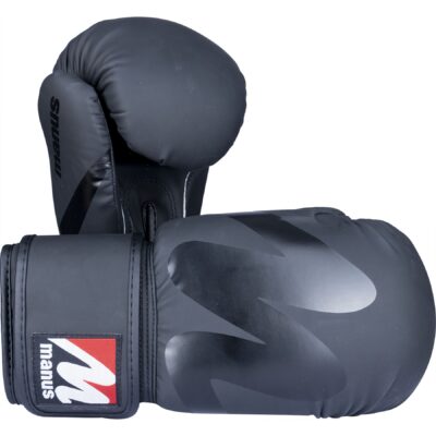 Manus Bokshandschoen - Wave Black’n’Black - Zwart