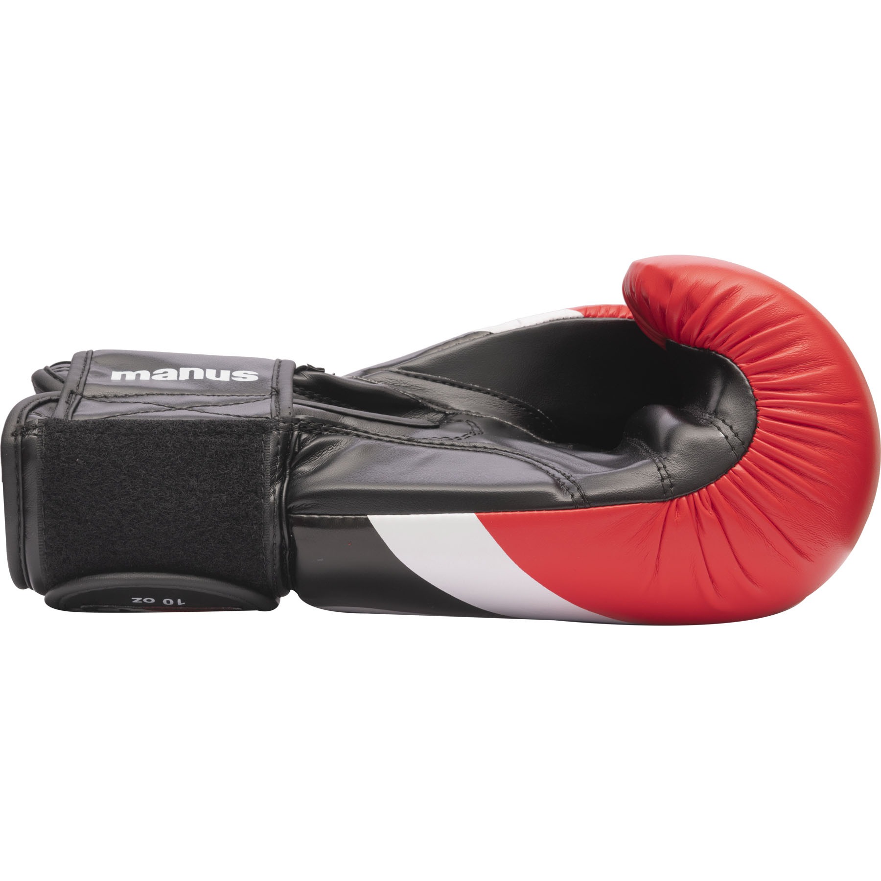 Manus Bokshandschoen - Wave - Zwart / Rood Manus Bokshandschoen - Wave - Zwart / Rood