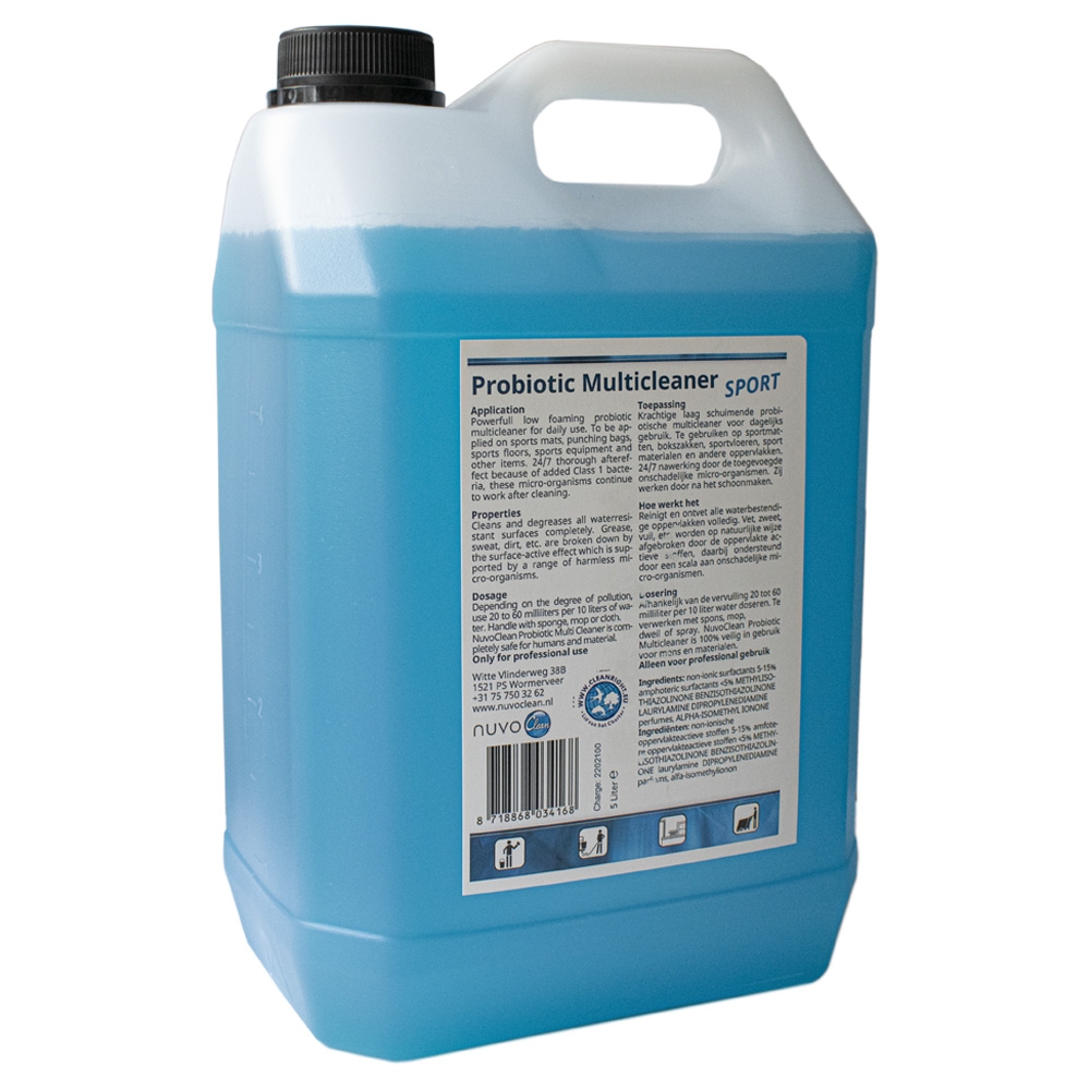 Nuvo Clean - Sport Fresh Gym Cleaner 5 Liter Nuvo Clean - Sport Fresh Gym Cleaner 5 Liter