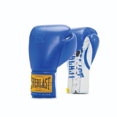Everlast Bokshandschoen - 1910 Sparring Laced Gloves - Blauw