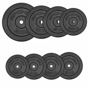 Spokey Sinis Haltergewicht 5 kg Zwart Gietijzer Spokey Sinis Haltergewicht 5 kg Zwart Gietijzer