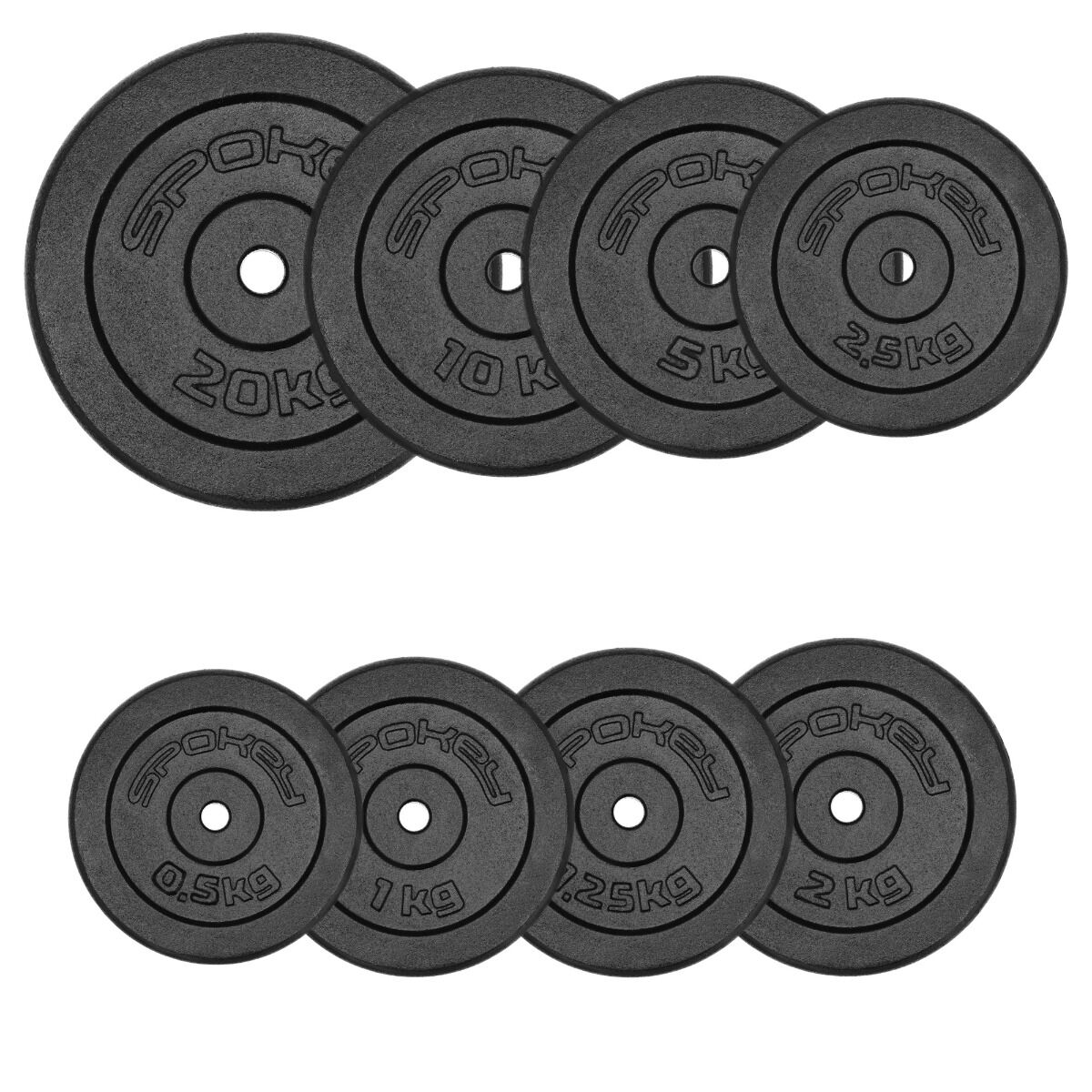 Spokey Sinis Haltergewicht 10 kg Zwart Spokey Sinis Haltergewicht 10 kg Zwart