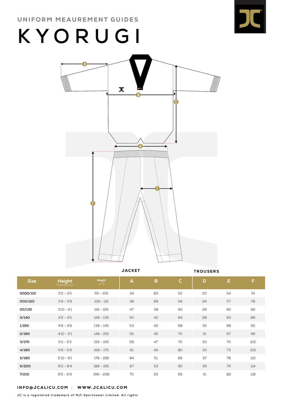 JCalicu Taekwondopak - Poom - JC-6003 JCalicu Taekwondopak - Poom - JC-6003