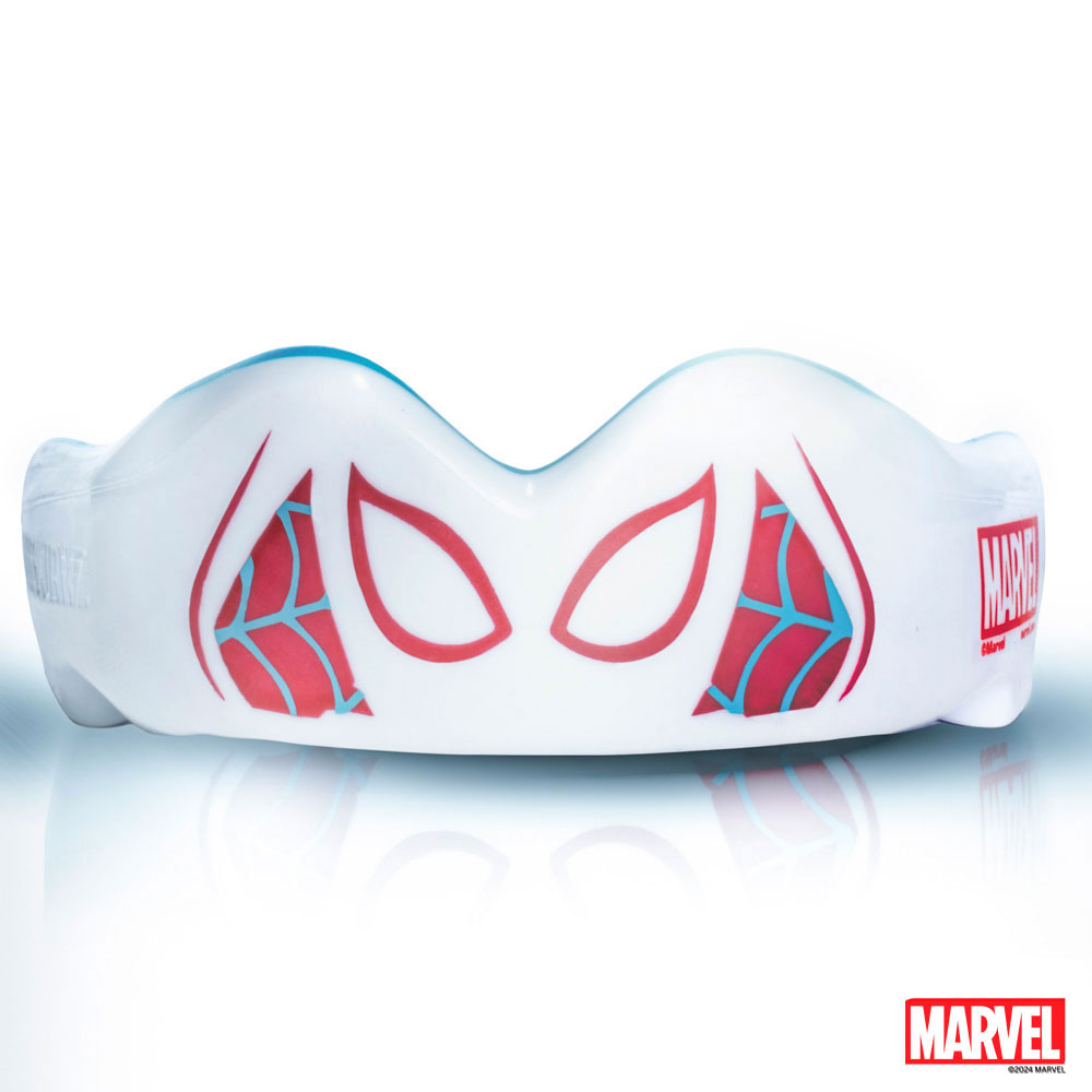 SAFEJAWZ Gebitsbeschermer - Extro Marvel Spider-Gwen - Wit / Groen - Afbeelding 2