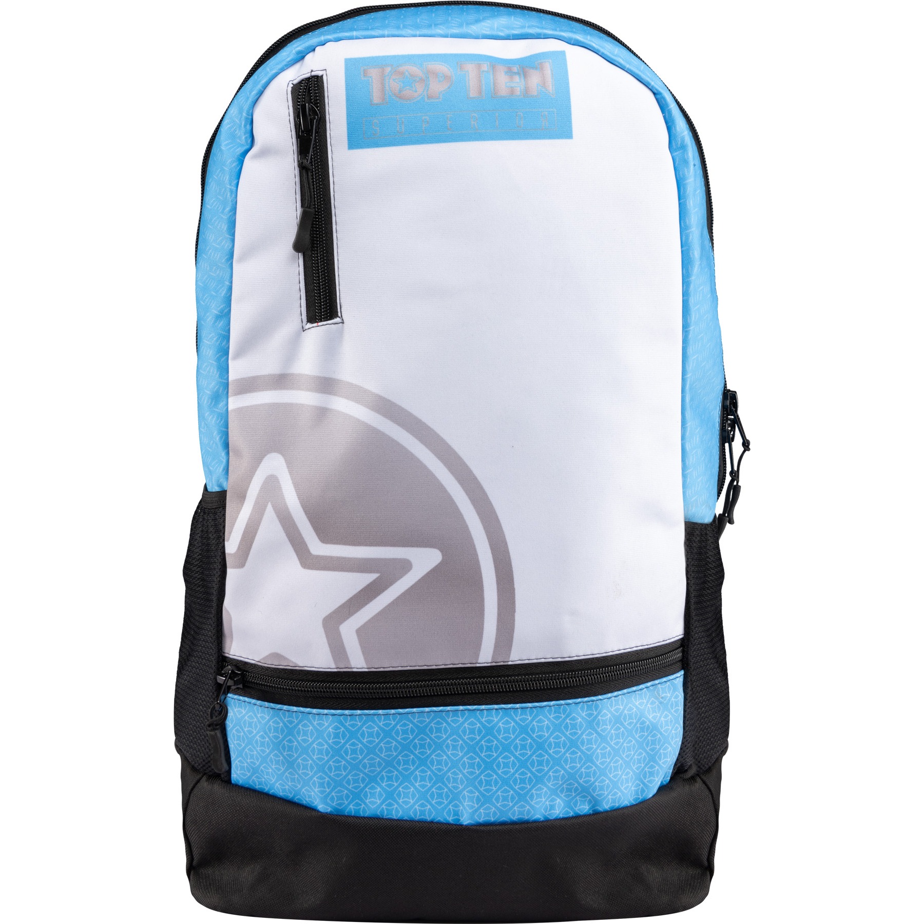 TOP TEN Rugzak - Superior - Wit / Blauw TOP TEN Rugzak - Superior - Wit / Blauw