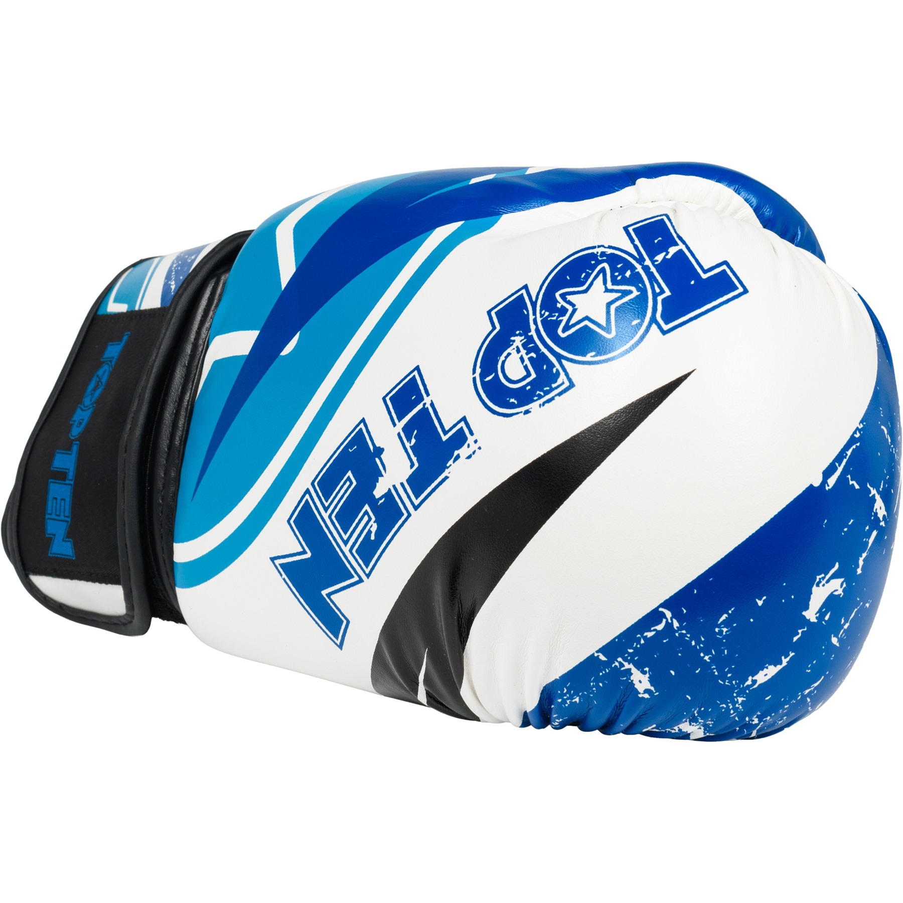TOP TEN Bokshandschoen - Urban Arts - Blauw / Wit TOP TEN Bokshandschoen - Urban Arts - Blauw / Wit