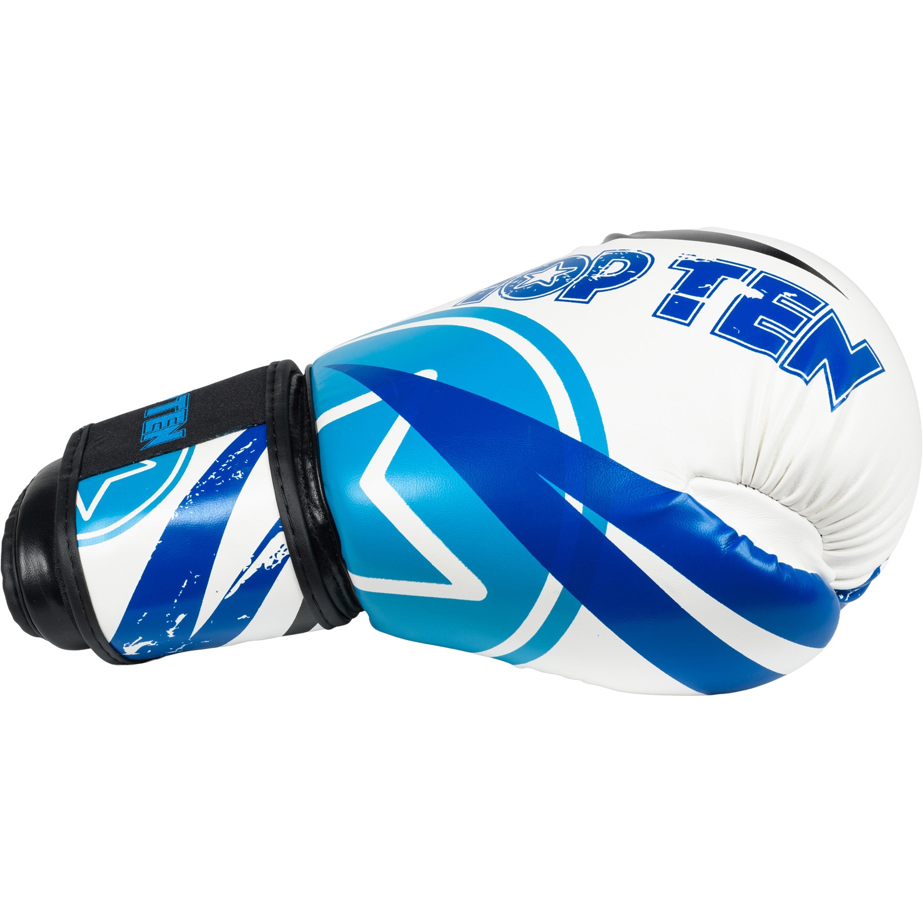TOP TEN Bokshandschoen - Urban Arts - Blauw / Wit TOP TEN Bokshandschoen - Urban Arts - Blauw / Wit