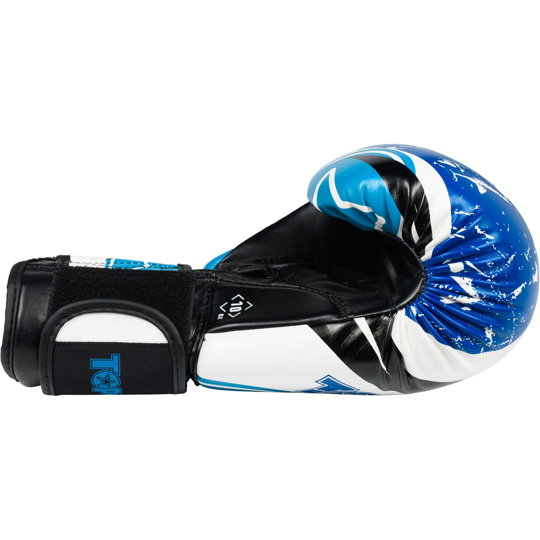 TOP TEN Bokshandschoen - Urban Arts - Blauw / Wit TOP TEN Bokshandschoen - Urban Arts - Blauw / Wit