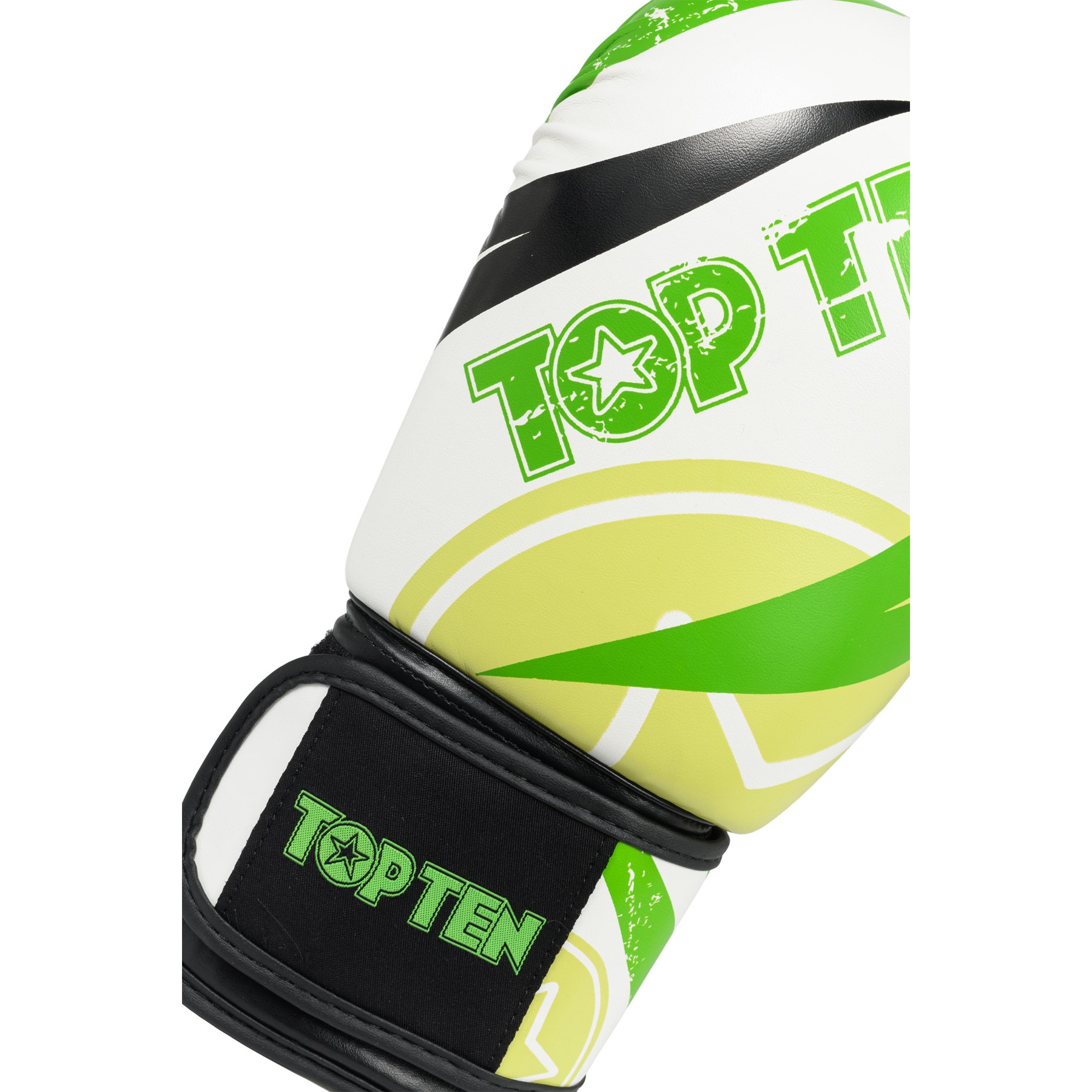 TOP TEN Bokshandschoen - Urban Arts - Groen / Wit TOP TEN Bokshandschoen - Urban Arts - Groen / Wit