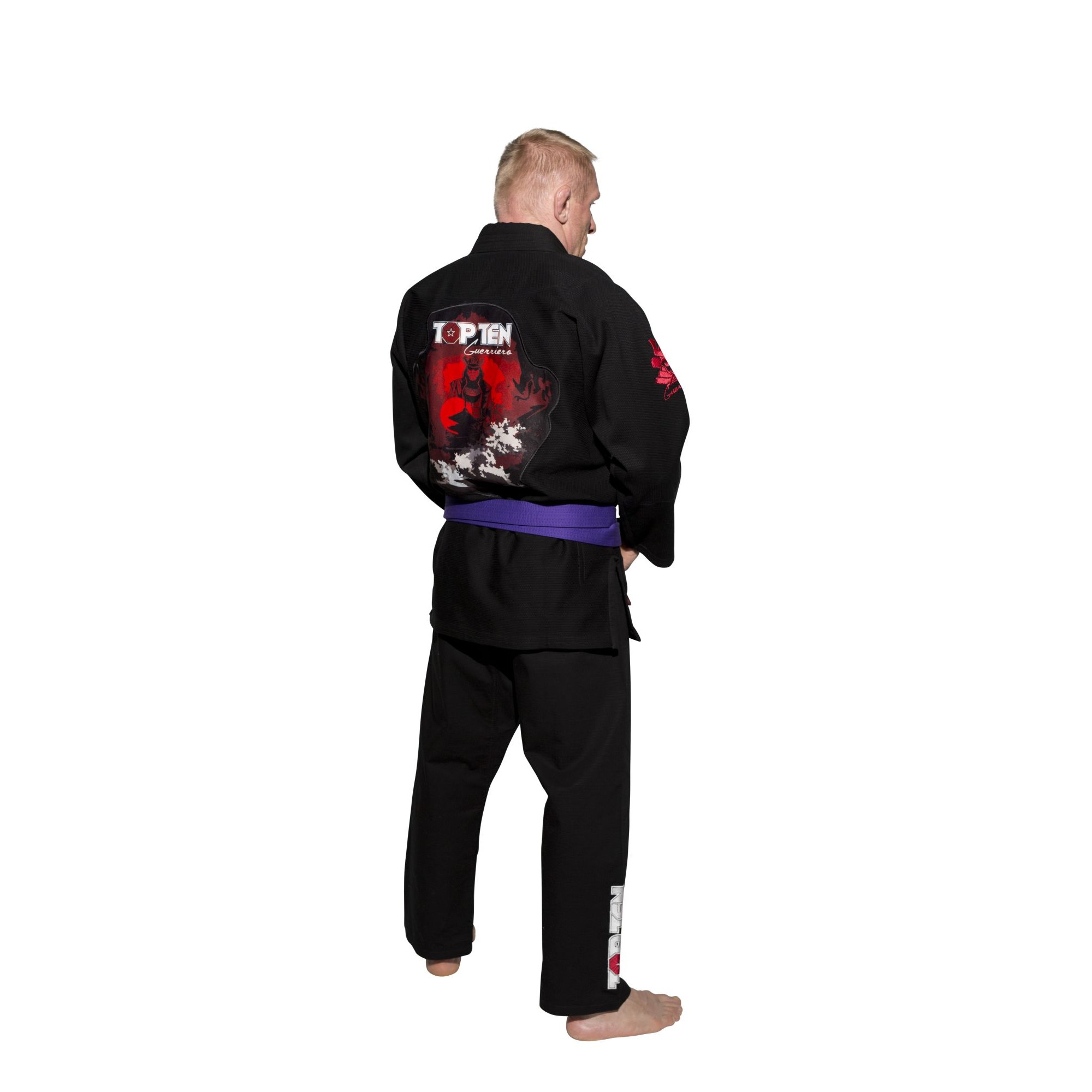 TOP TEN BJJ pak - Guerriero - Zwart TOP TEN BJJ pak - Guerriero - Zwart