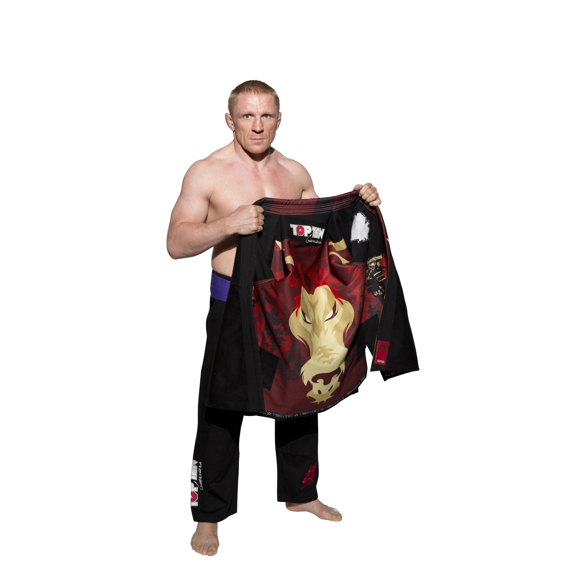 TOP TEN BJJ pak - Guerriero - Zwart TOP TEN BJJ pak - Guerriero - Zwart