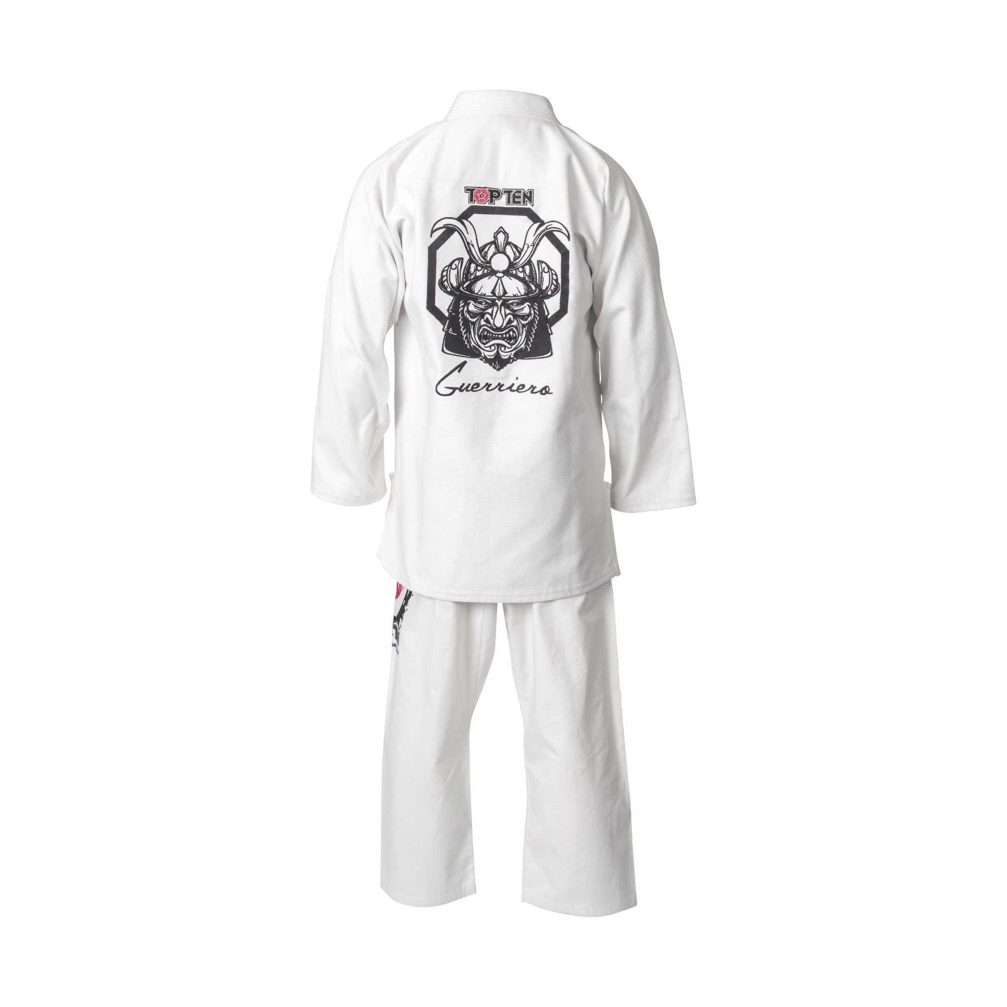 TOP TEN BJJ pak - Guerriero - Wit TOP TEN BJJ pak - Guerriero - Wit