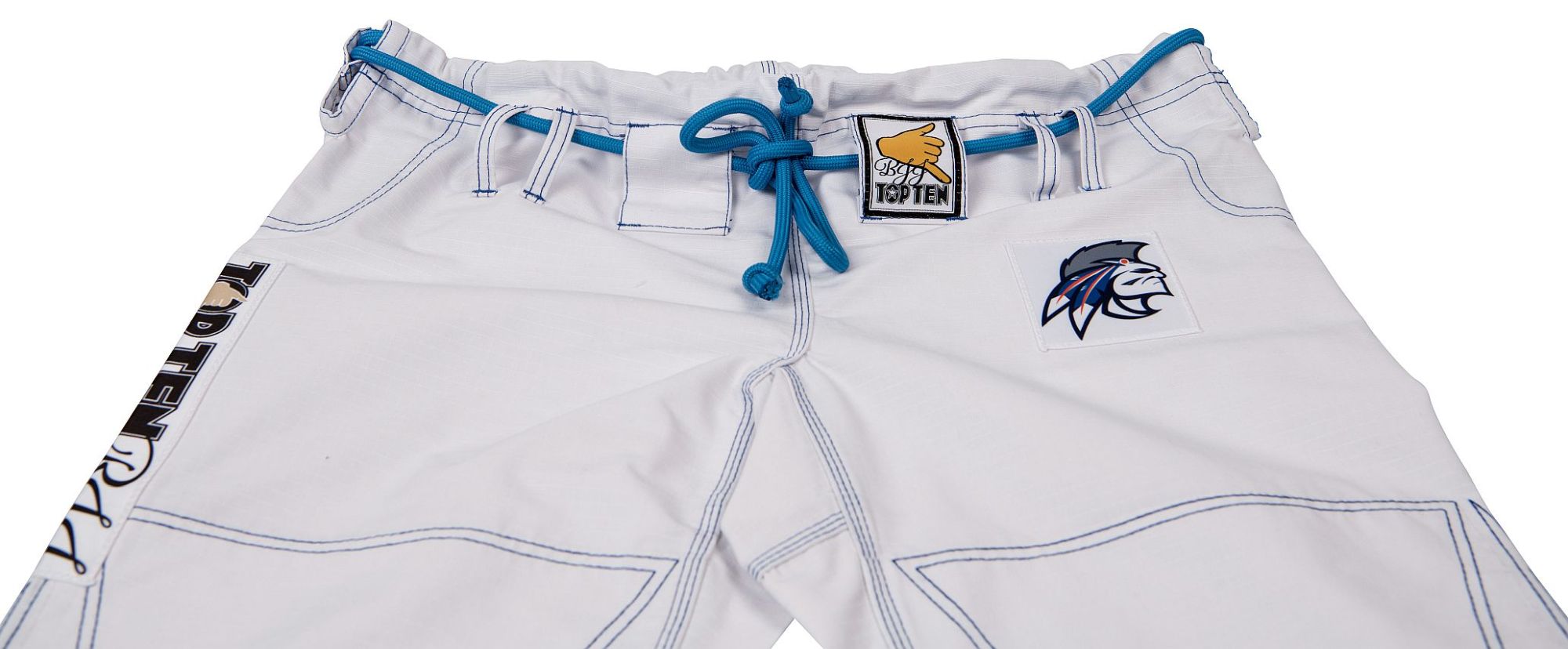 TOP TEN BJJ pak - Mohicans - Wit TOP TEN BJJ pak - Mohicans - Wit