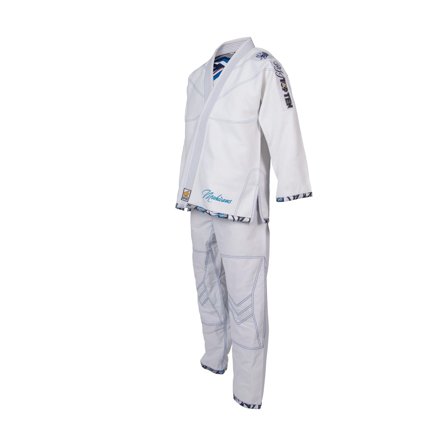 TOP TEN BJJ pak - Mohicans - Wit TOP TEN BJJ pak - Mohicans - Wit