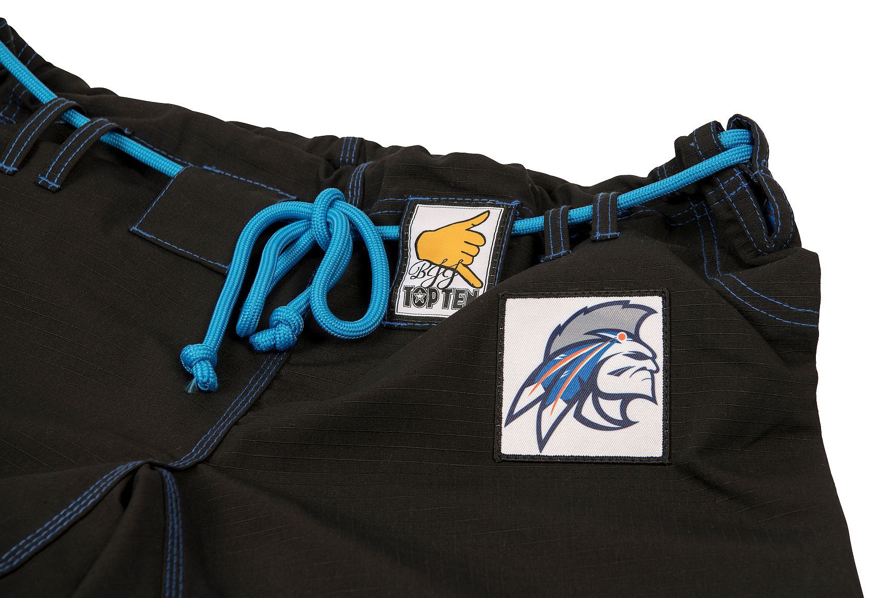 TOP TEN BJJ pak - Mohicans - Zwart TOP TEN BJJ pak - Mohicans - Zwart